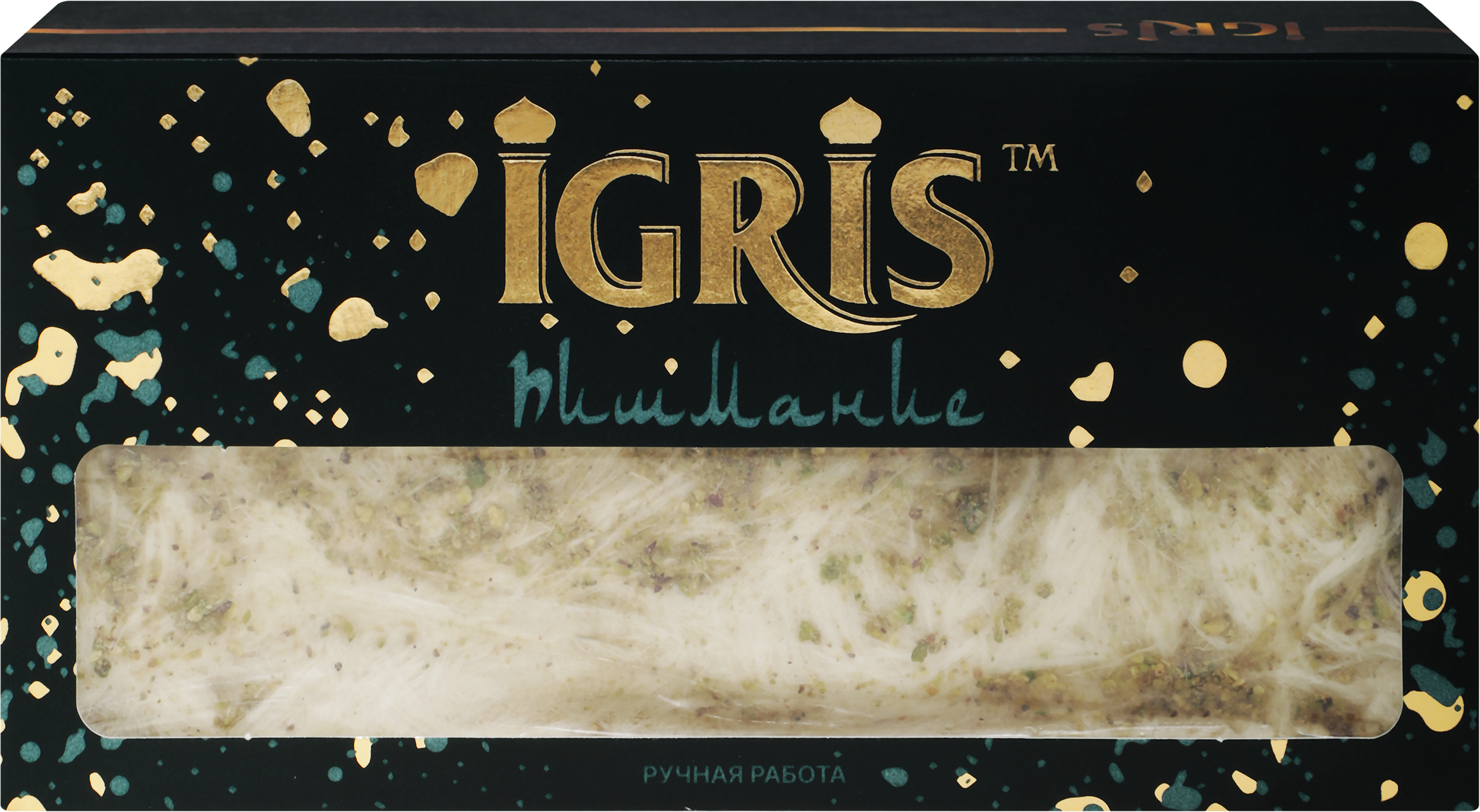 Изображение товара Пишмание IGRIS Халва Пашмак с фисташкой 120г натуральное сладкое