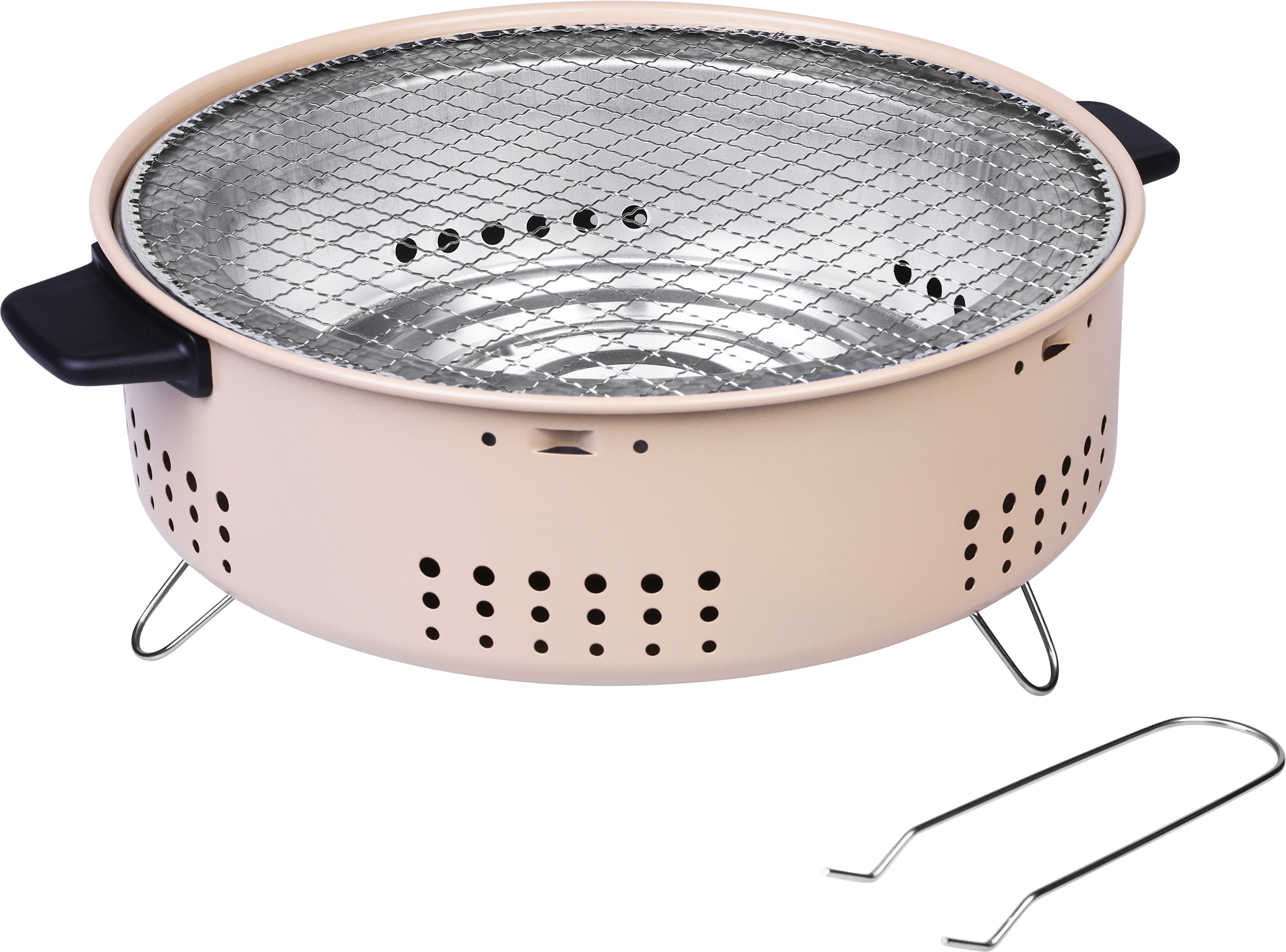 Изображение товара Мангал-барбекю кемпинговый ACTIWELL 32,5х12,5х32,8см, Арт. EH06-12107