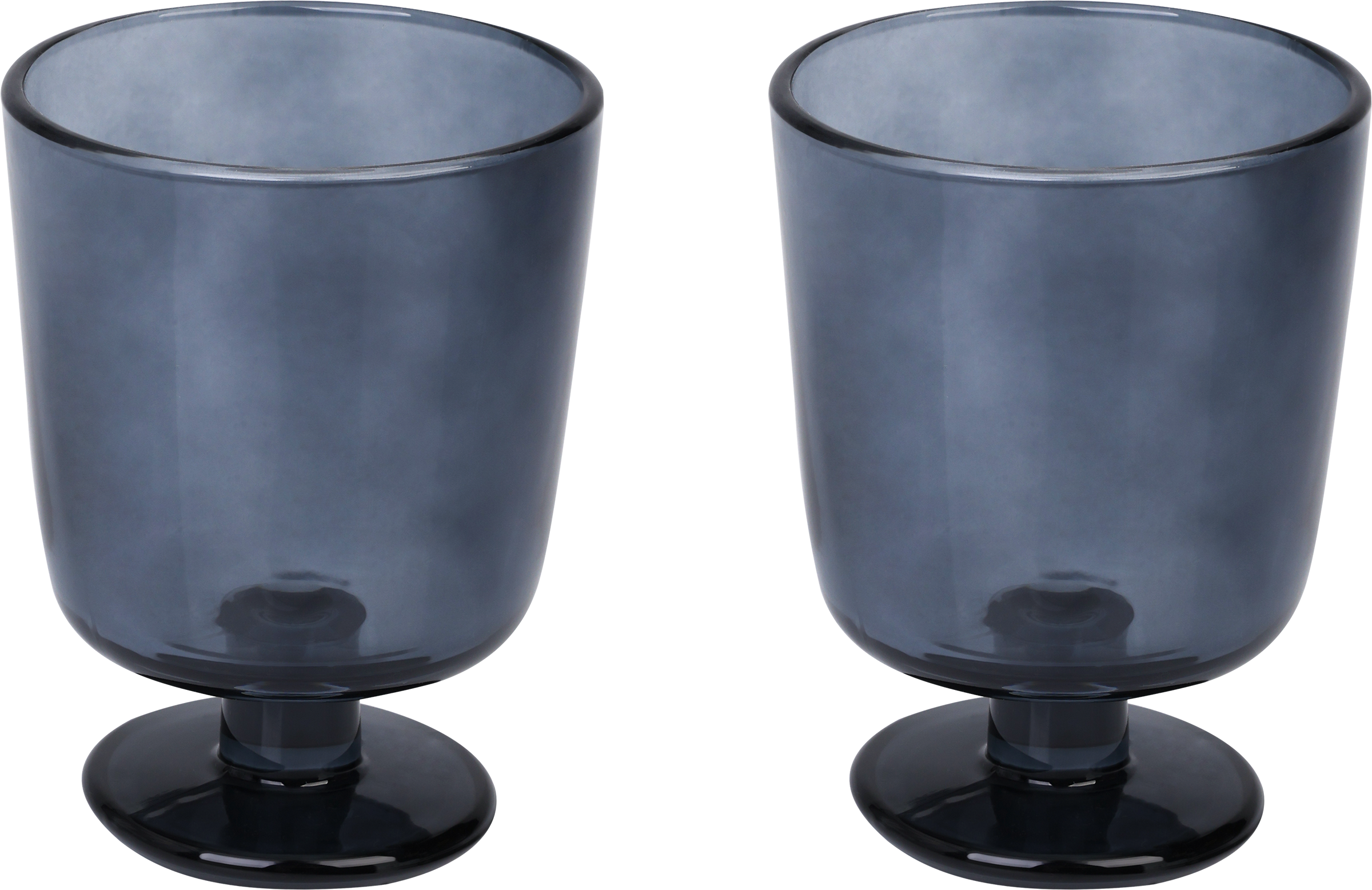 Изображение товара [Набор бокалов] PLATINUM CHOICE ELG-2 Piano black 310мл