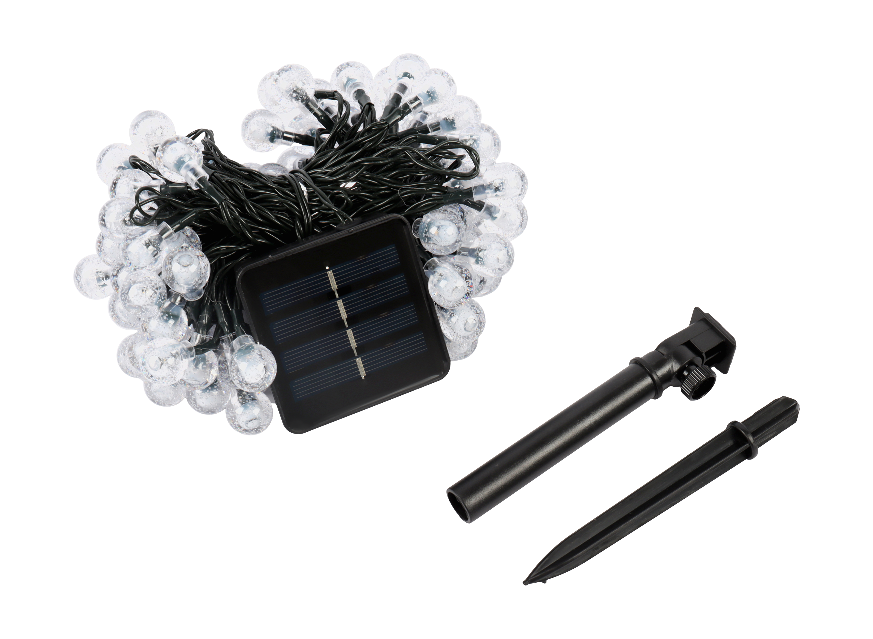 Изображение товара GIARDINO CLUB Гирлянда садовая на солнечной батарее 12 м 100 LED