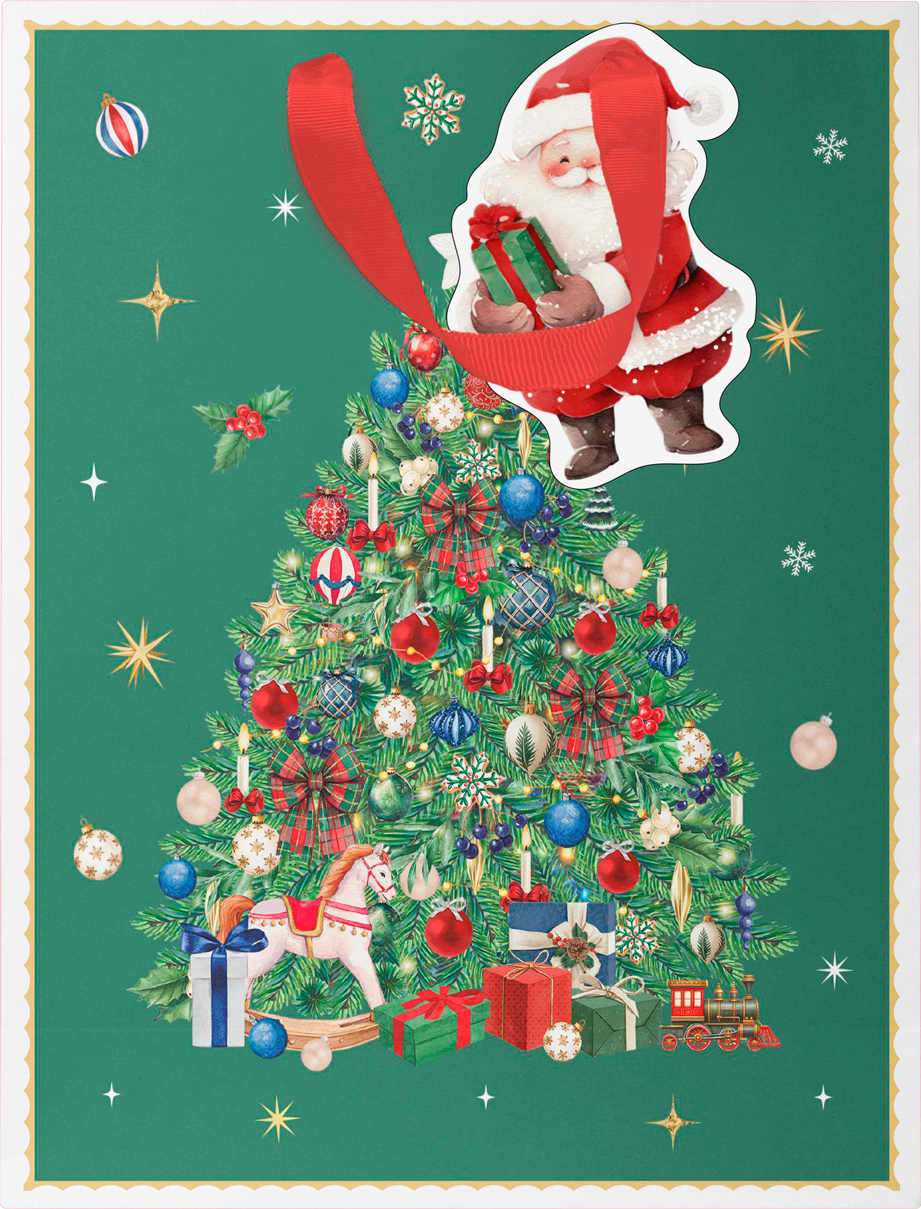 Изображение товара Пакет подарочный CITY HOME TRADE New Years Joy 41х31х12см для подарков