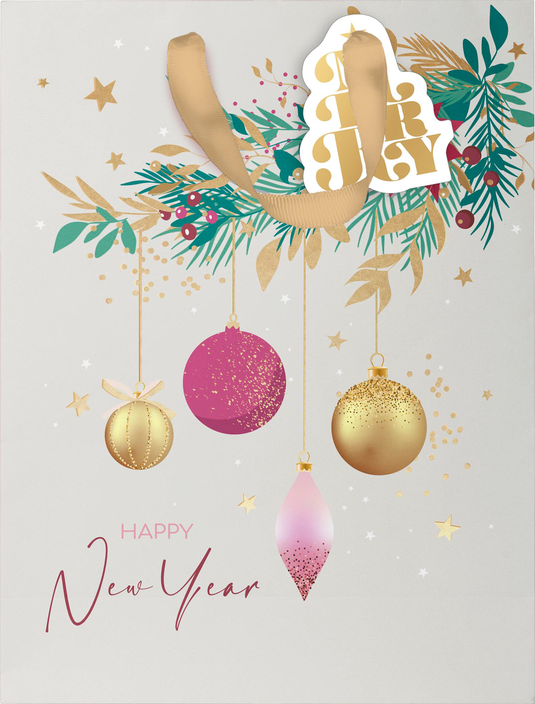 Изображение товара Подарочный пакет CITY HOME TRADE X-Mas Academy 41х31х12см подарки