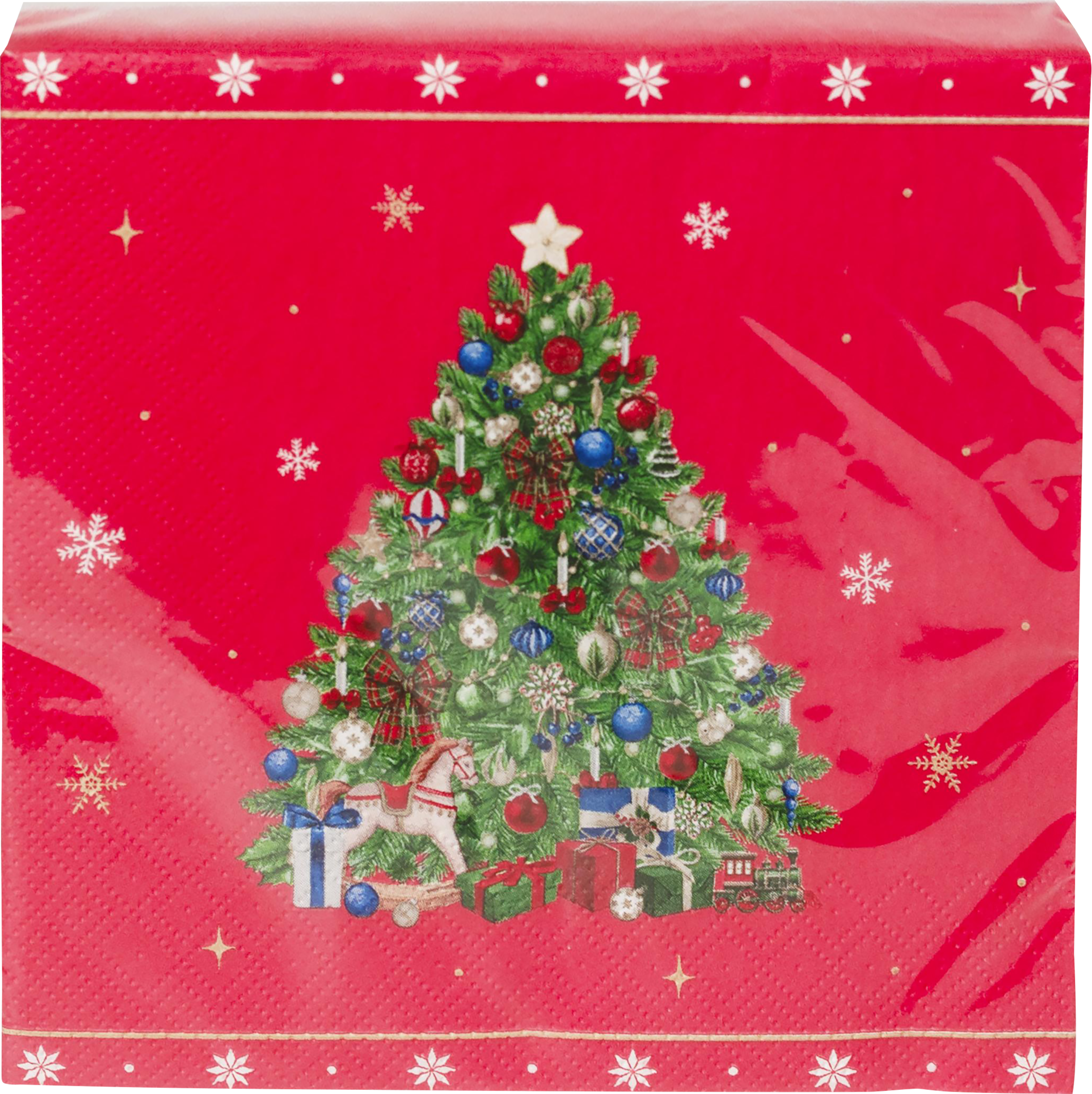 Изображение товара Салфетки бумажные CITY HOME TRADE New Years Joy 33x33см 12 шт для праздников