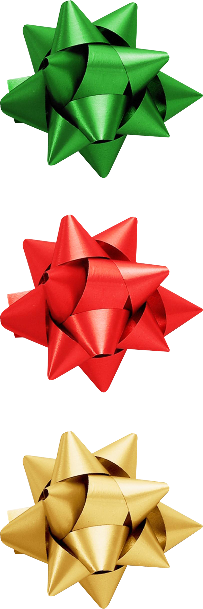 Изображение товара Декоративные банты CITY HOME TRADE 3 шт для упаковки подарков