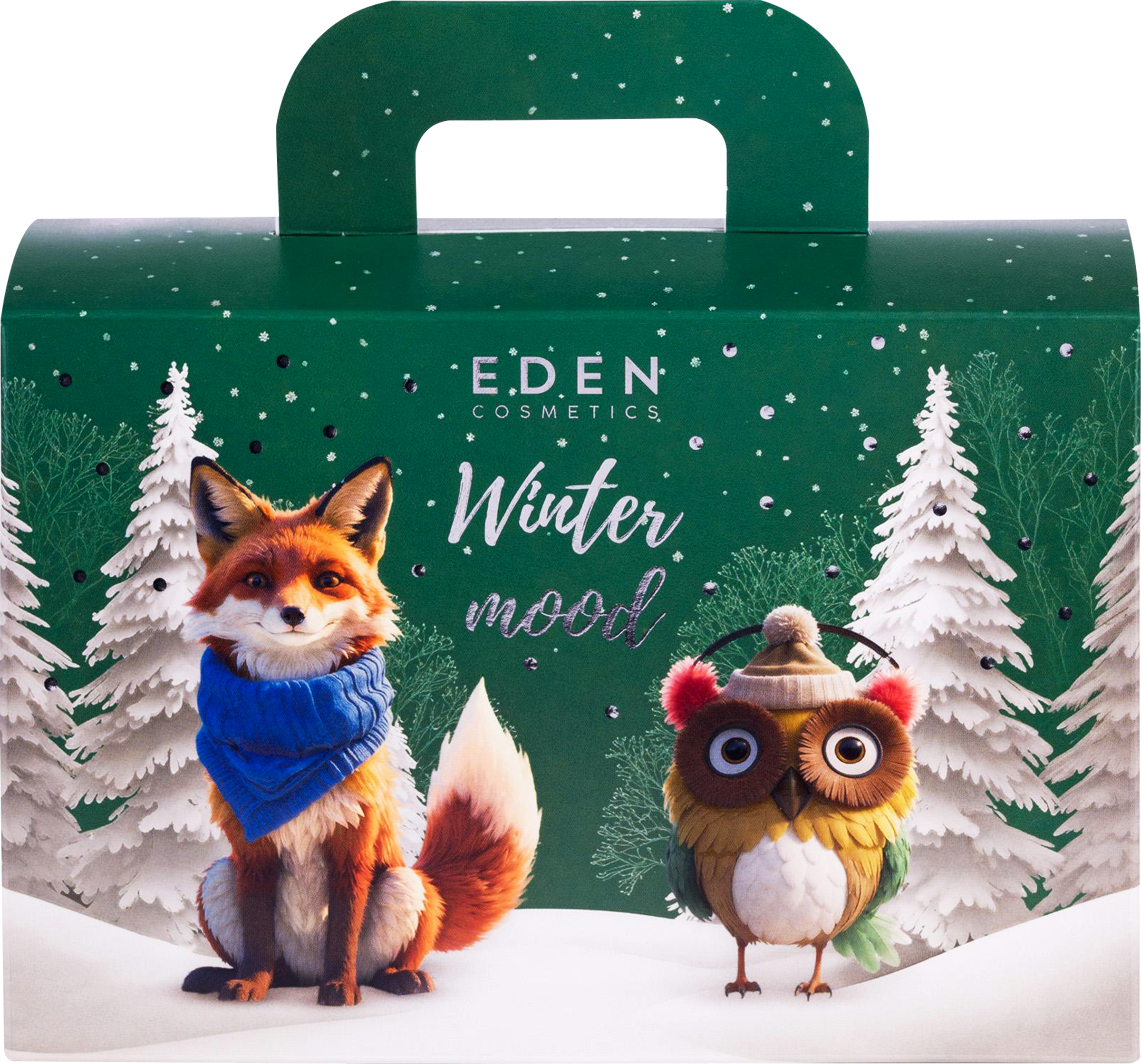 Изображение товара Набор подарочный EDEN Winter Mood, Крем для рук Red, 50мл+Крем для рук Green, 50мл