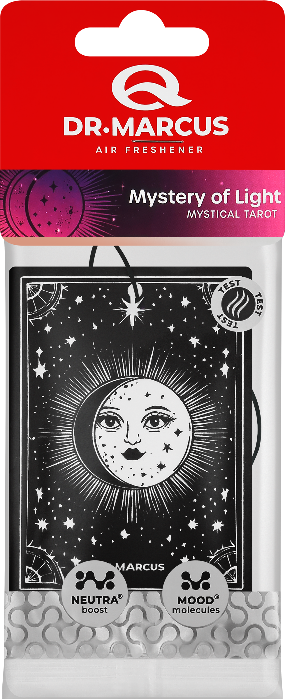 Изображение товара Ароматизатор автомобильный подвесной DR. MARCUS Mystical Tarot Mystery of Light