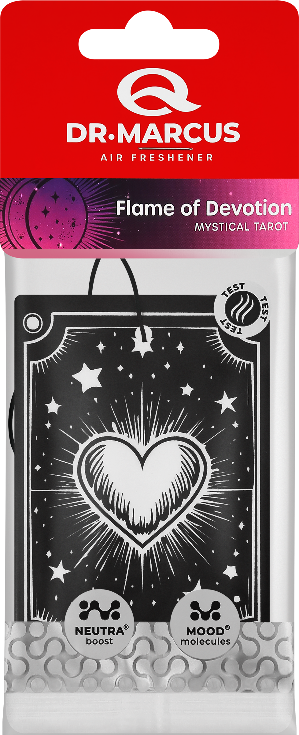 Изображение товара Автомобильный ароматизатор подвесной DR. MARCUS Mystical Tarot Flame of Devotion