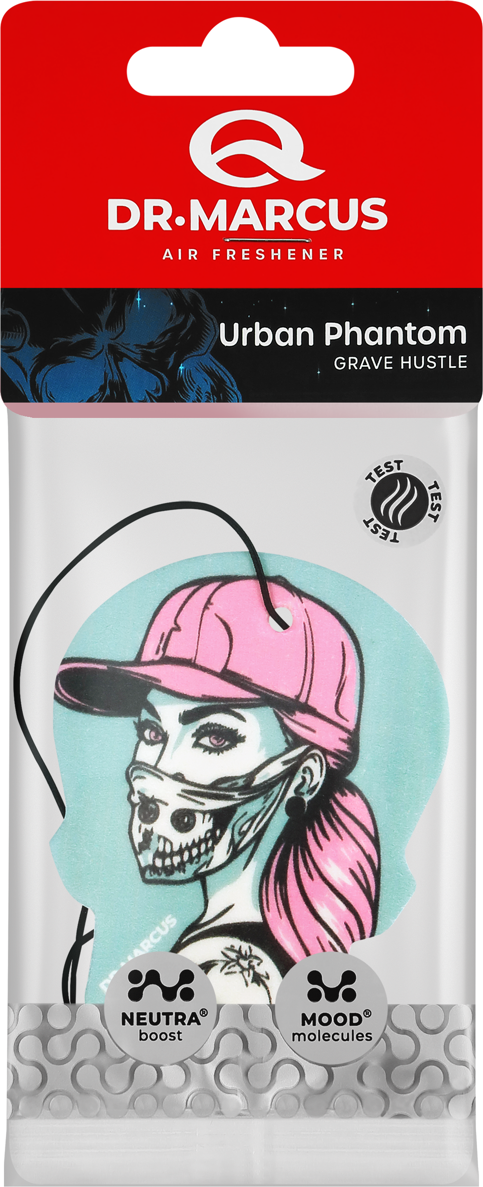 Изображение товара Автомобильный ароматизатор подвесной DR. MARCUS Grave Hustle Urban Phantom