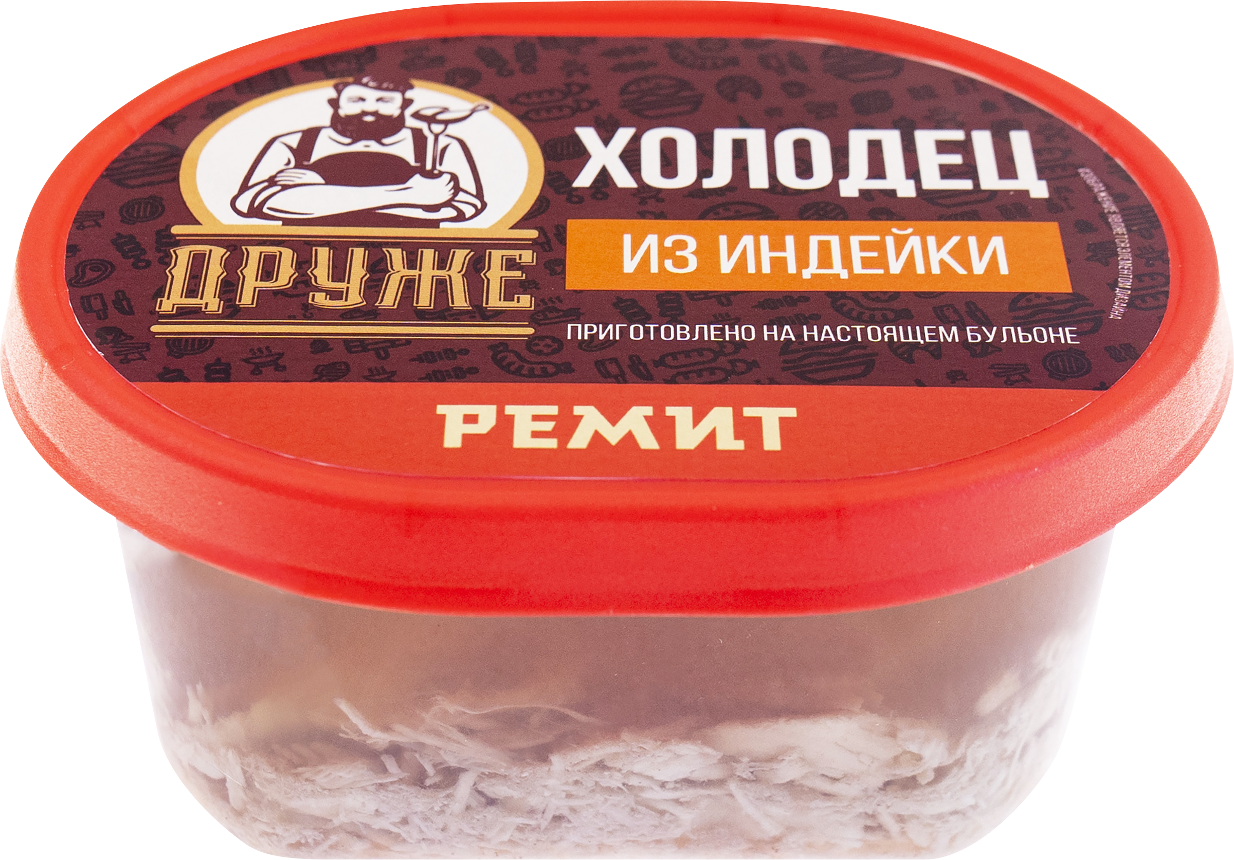 Изображение товара Холодец ДРУЖЕ из индейки, 300г