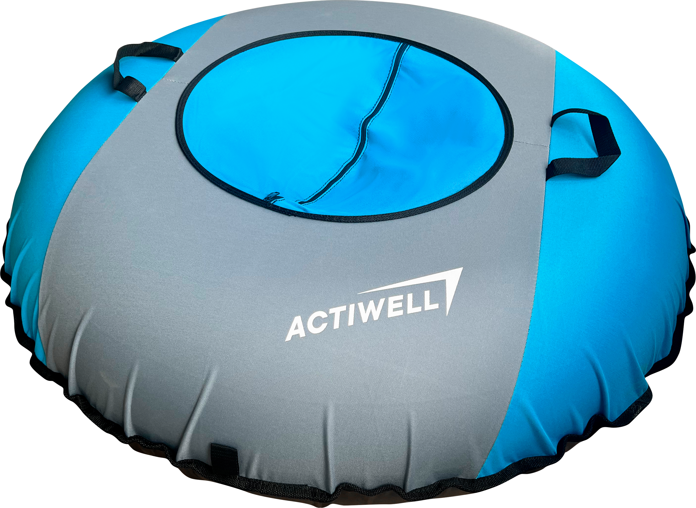 Изображение товара Надувные санки ACTIWELL диаметром 120 см для зимних развлечений взрослых и детей