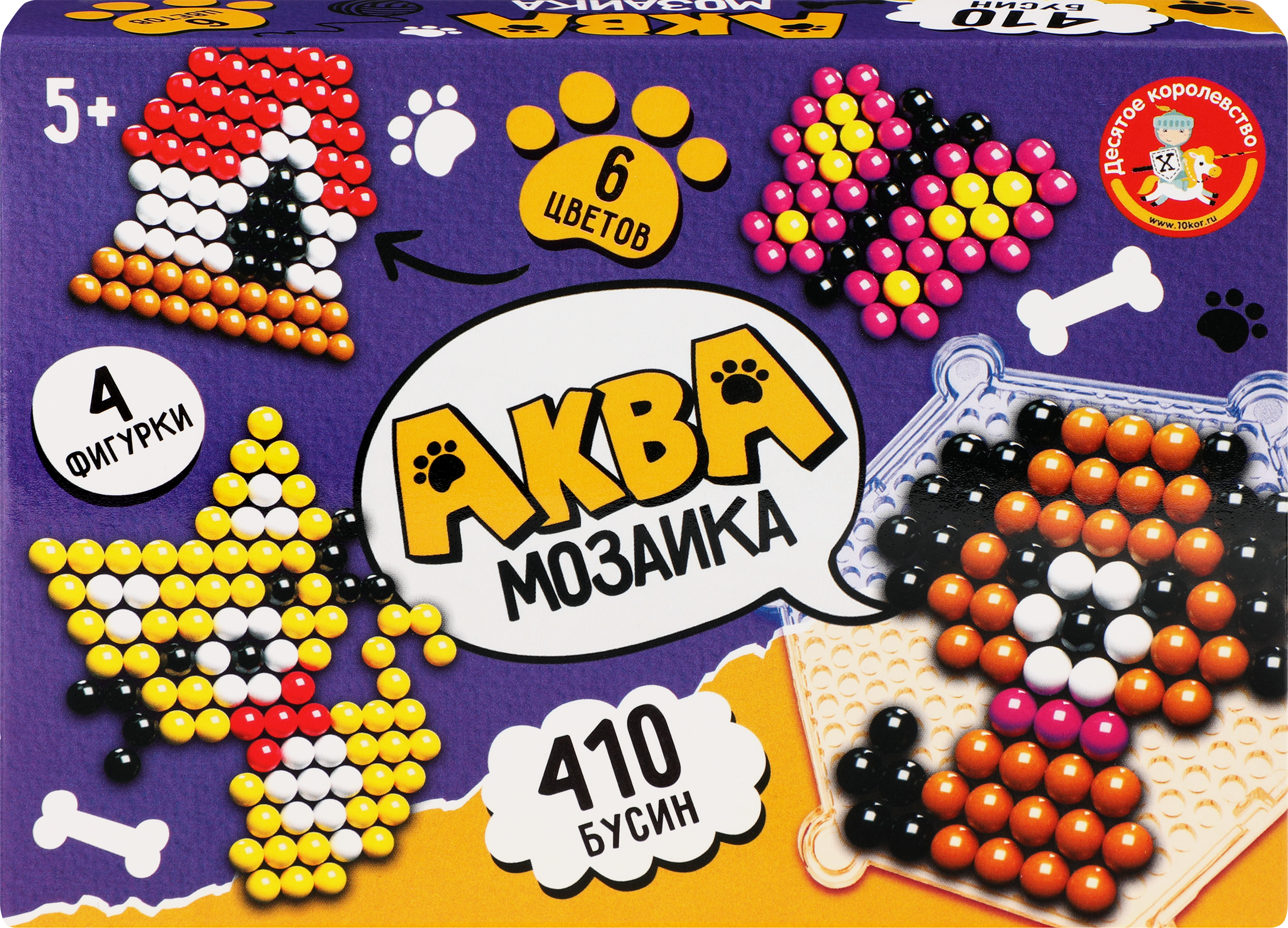 Изображение товара Аквамозаика ДЕСЯТОЕ КОРОЛЕВСТВО для творчества для детей от 5 лет