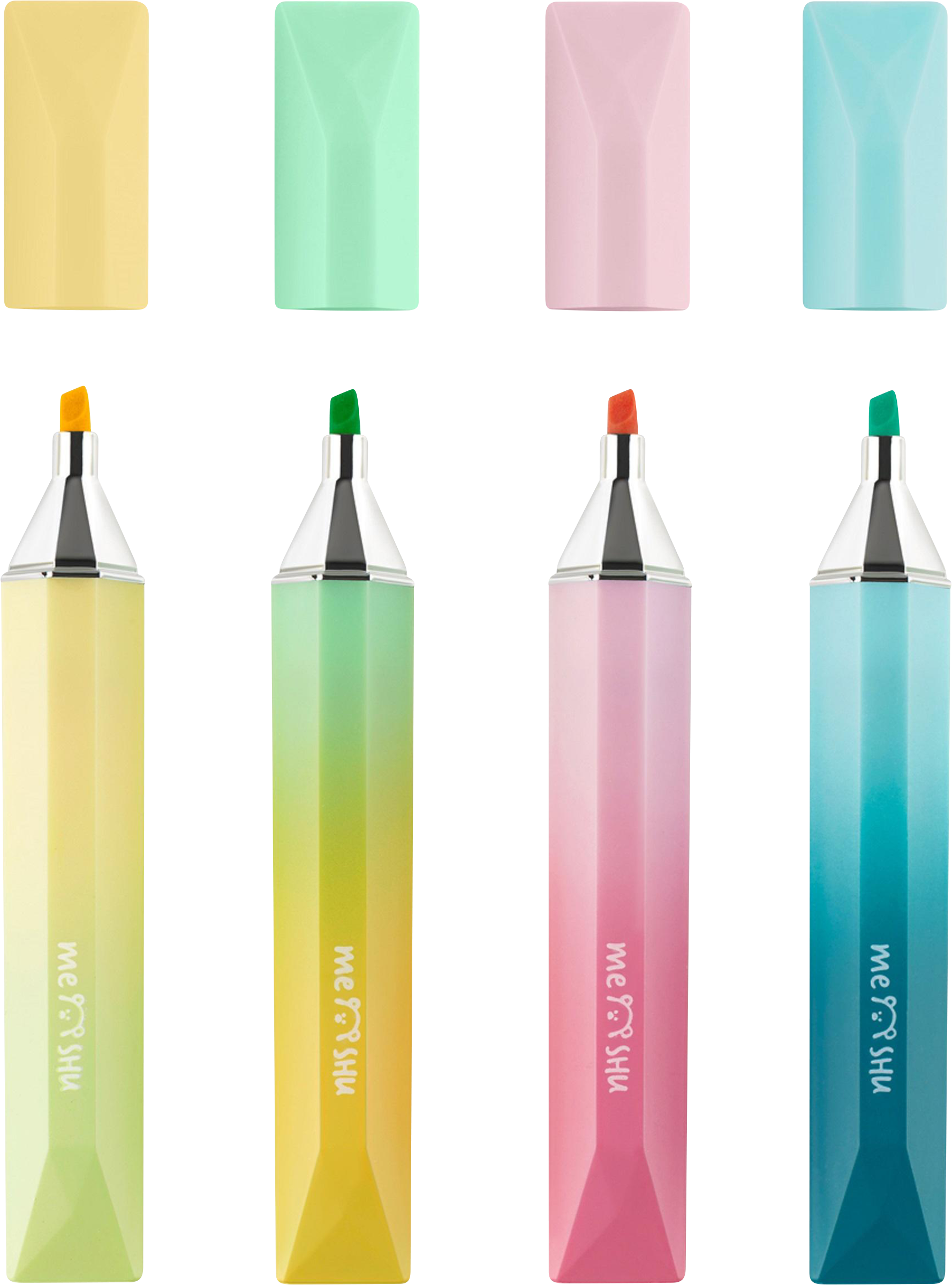 Изображение товара MESHU Diamond текстовыделитель пастель 1-4 мм