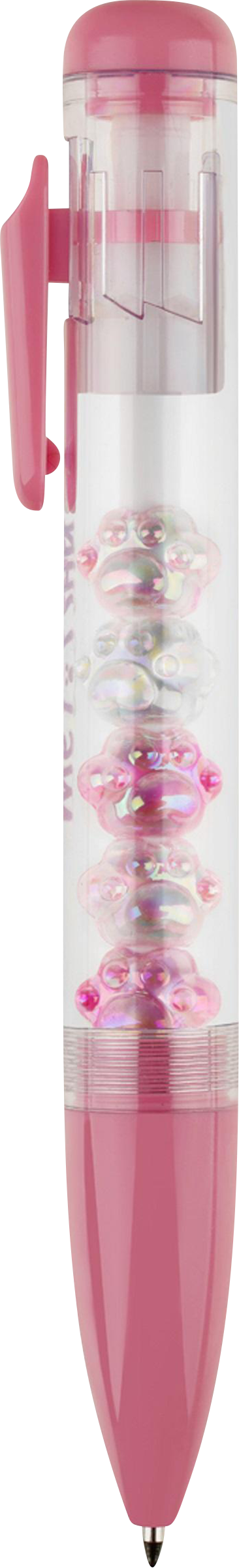 Изображение товара Шариковая ручка MESHU Crystall Paws автоматическая с синей пастой