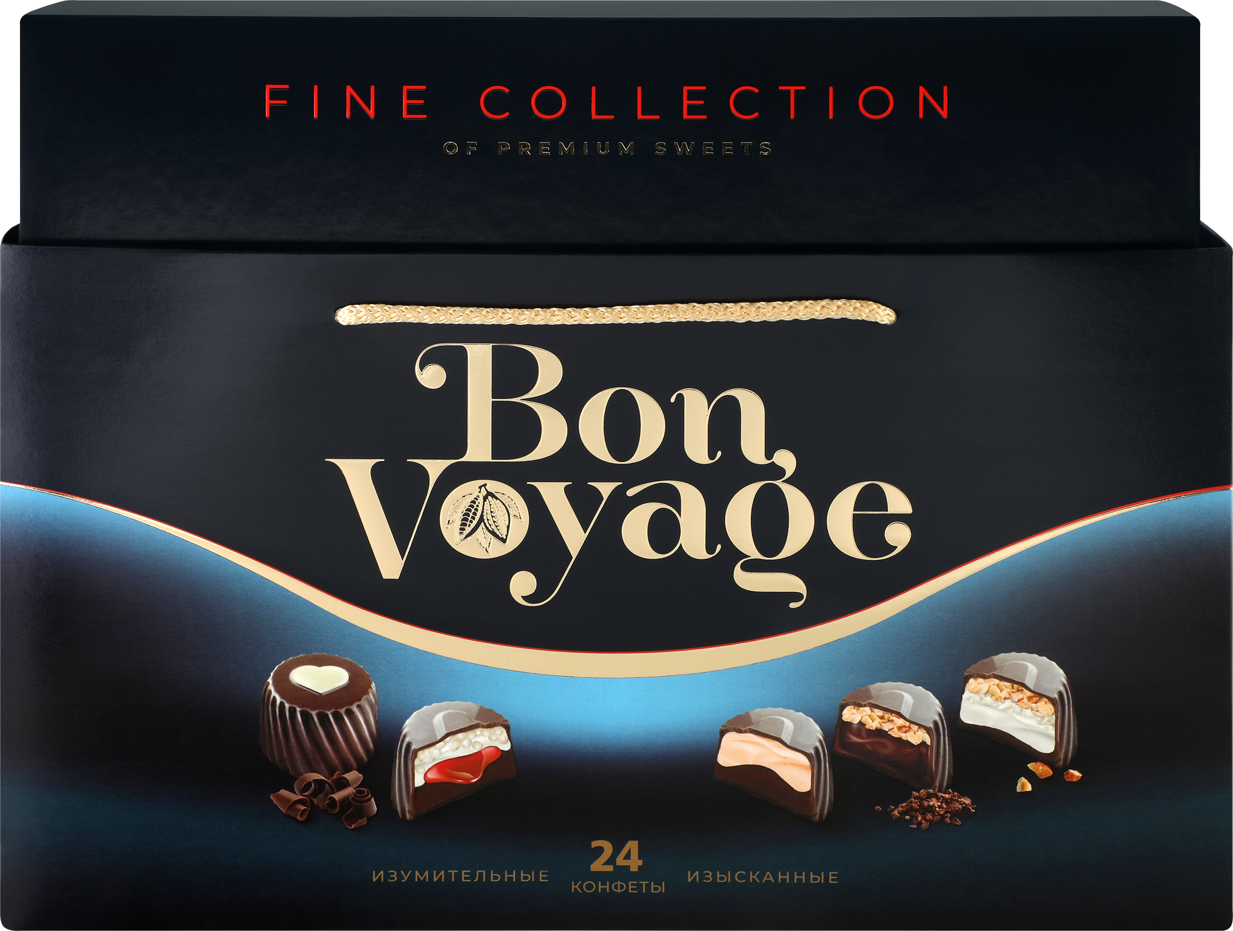 Изображение товара Подарочный набор конфет BON VOYAGE PREMIUM ассорти 370 г с выбором вкусов