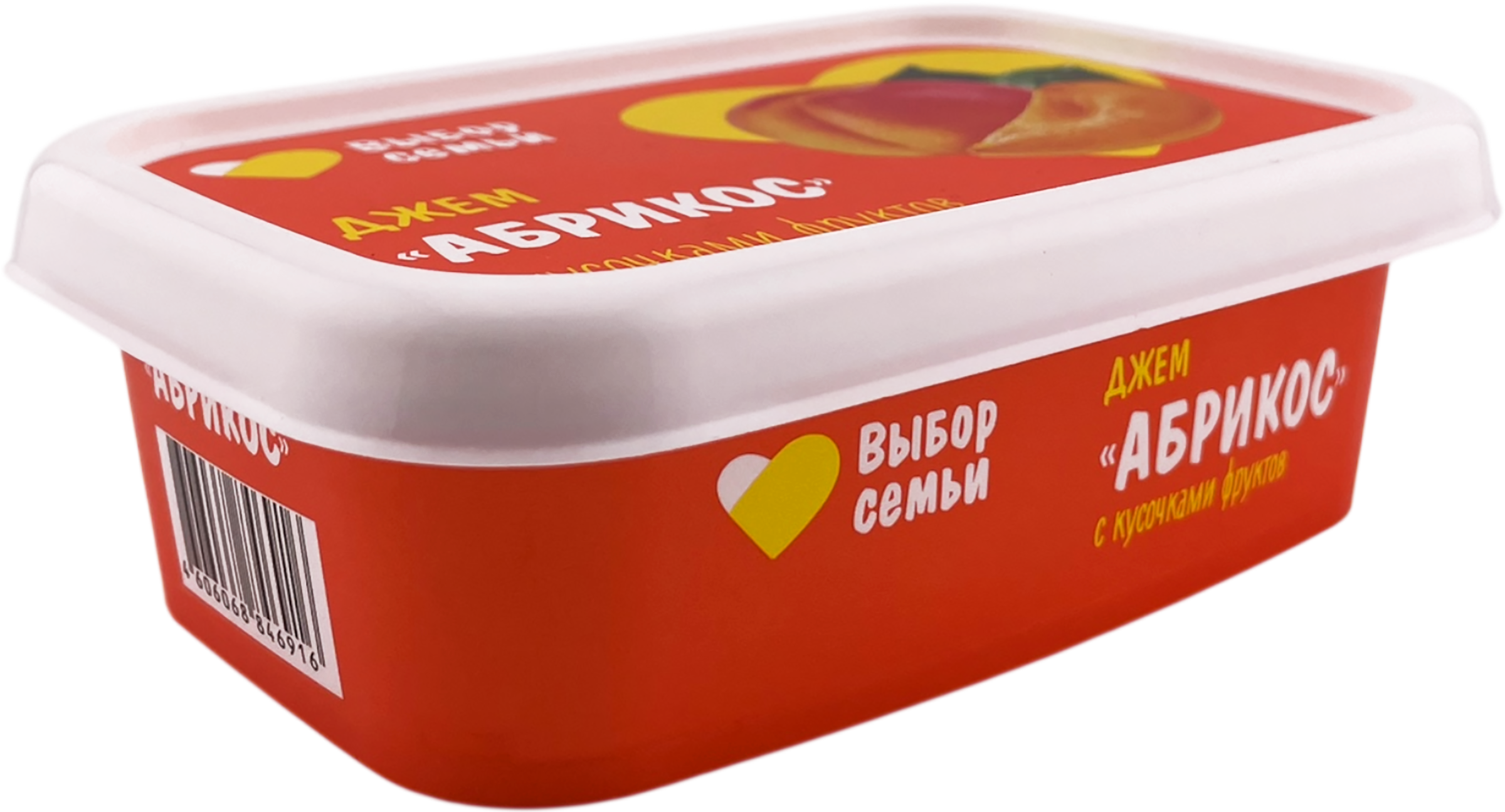 Изображение товара Джем ВЫБОР СЕМЬИ Абрикос 180г натуральный вкус и аромат