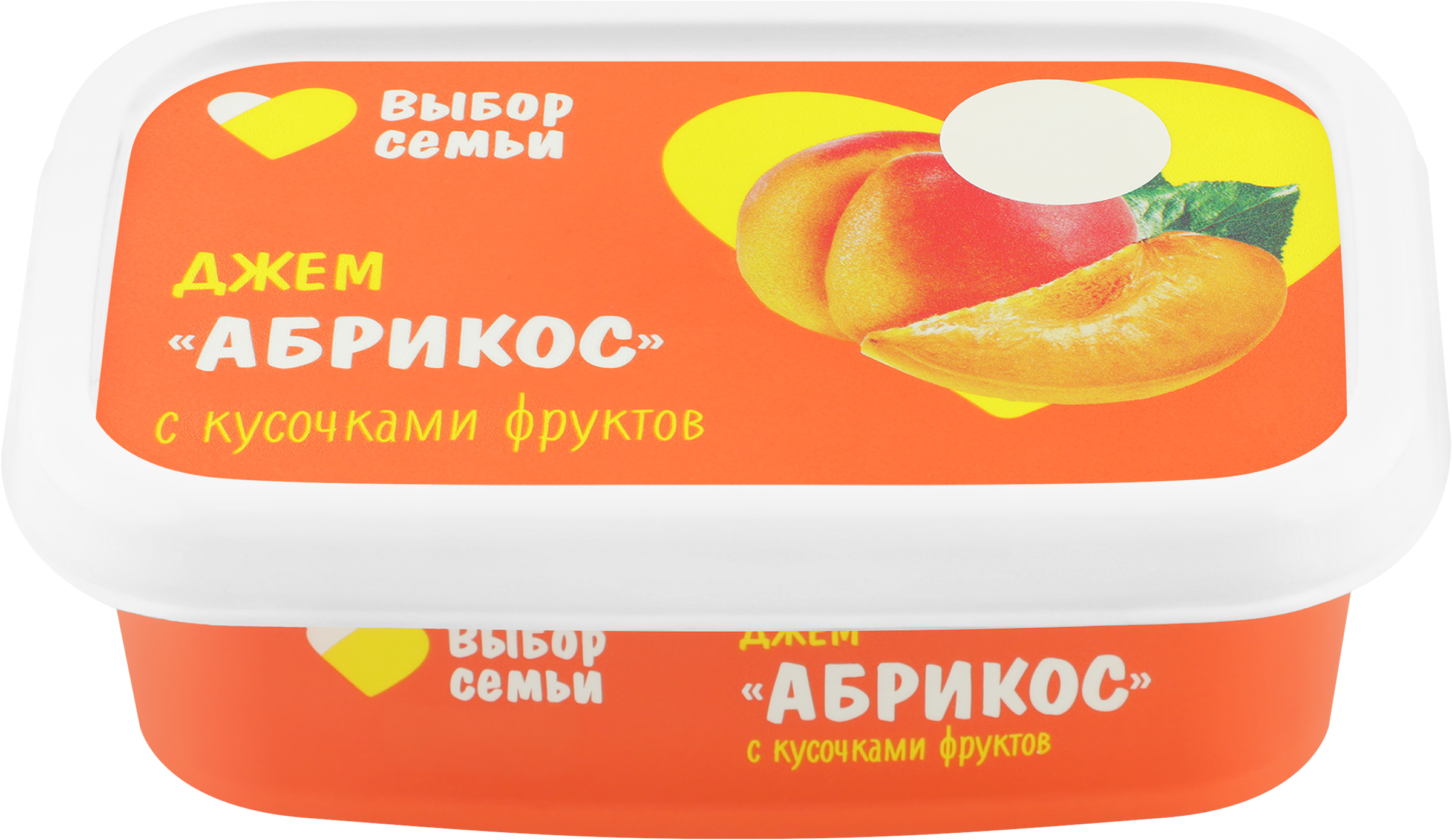 Изображение товара Джем ВЫБОР СЕМЬИ Абрикос 180г натуральный вкус и аромат