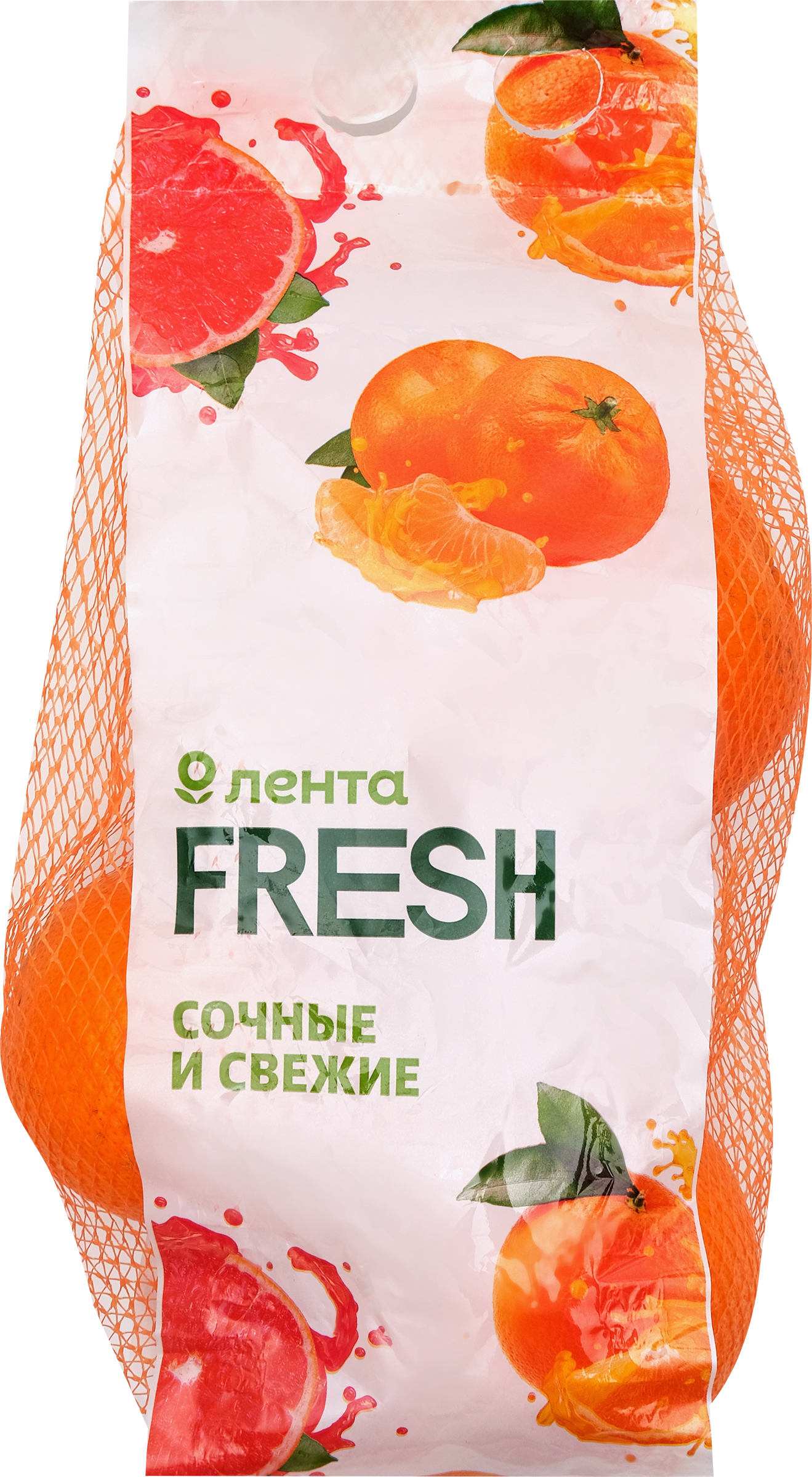 Изображение товара Апельсины ЛЕНТА FRESH отборные, фасованные, весовые