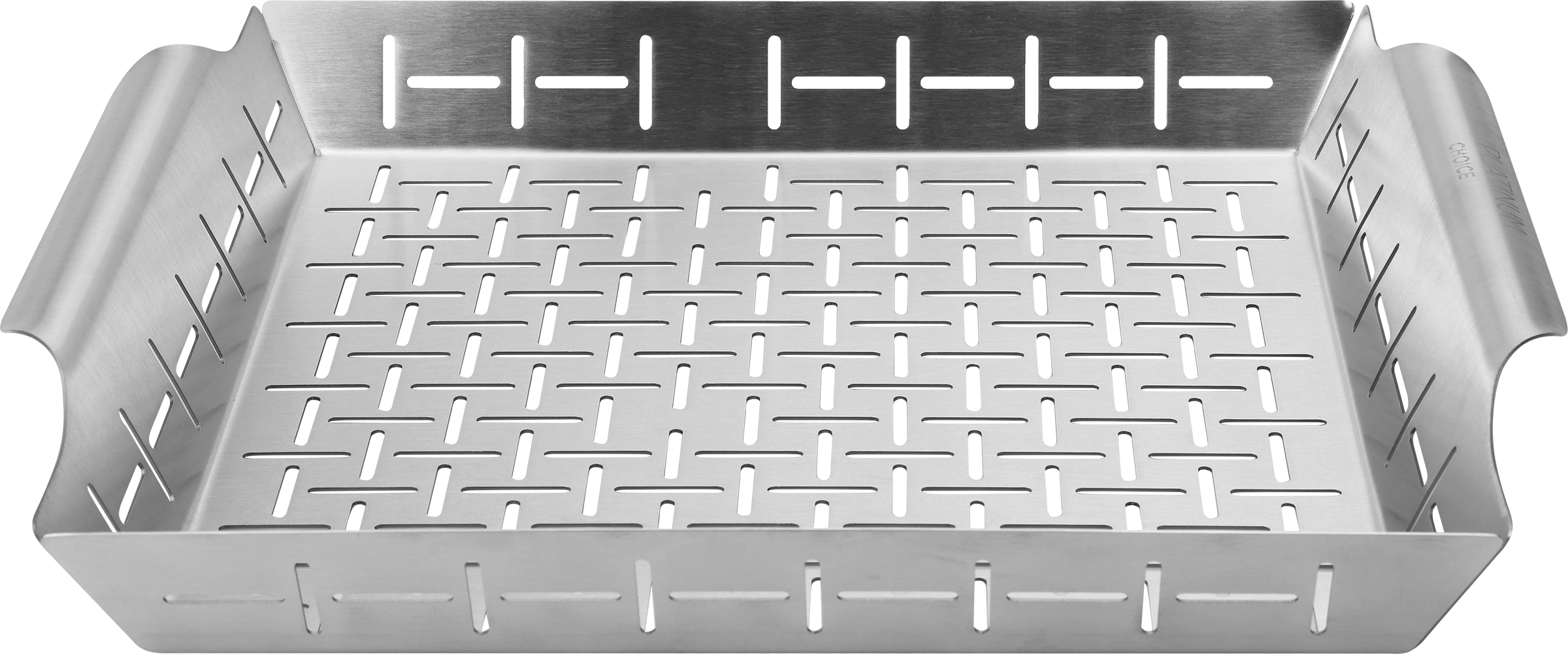 Изображение товара Противень PLATINUM CHOICE перфорированный 34,8x30x4,5см из нержавеющей стали