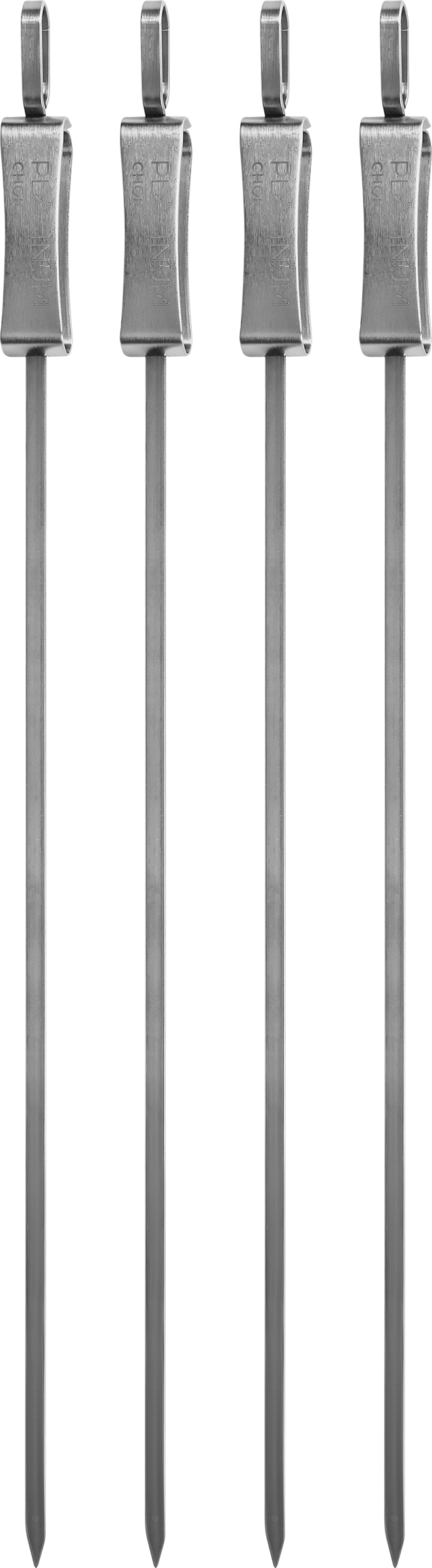 Изображение товара Набор шампуров PLATINUM CHOICE 50см из нержавеющей стали (4 шт)