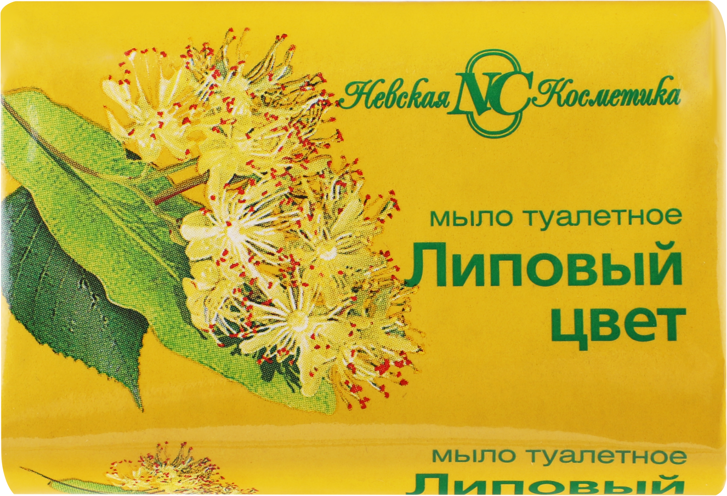 Изображение товара Мыло туалетное НЕВСКАЯ КОСМЕТИКА Липовый цвет 90г уход за руками