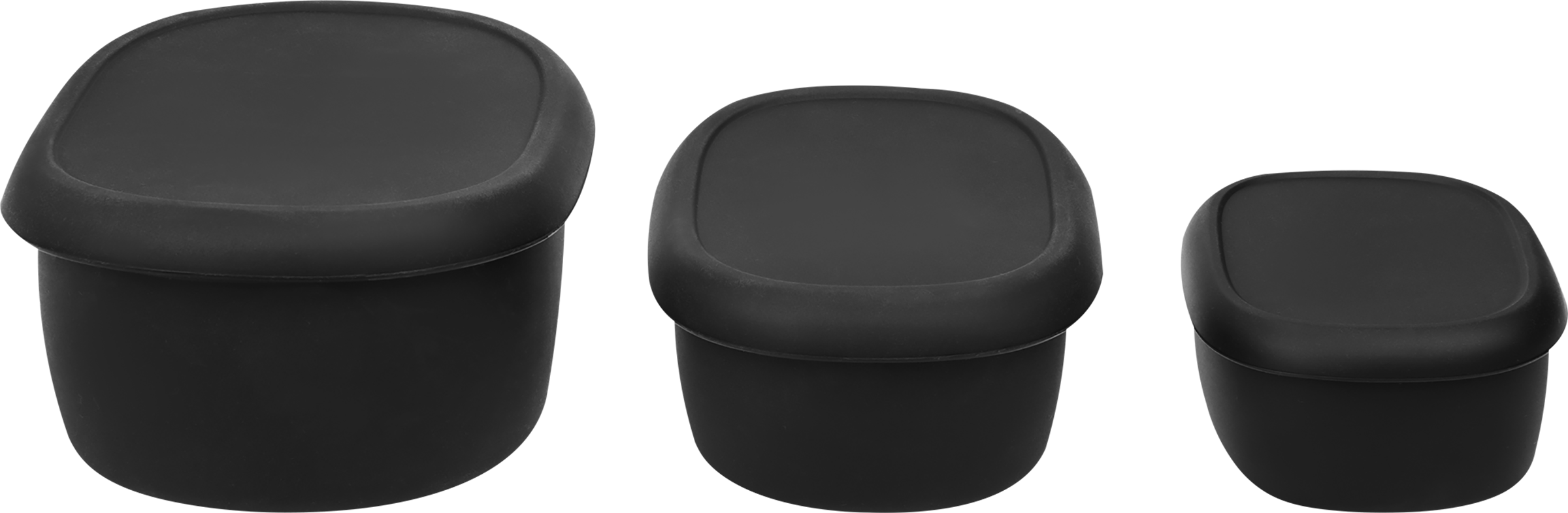 Изображение товара Набор контейнеров PLATINUM CHOICE PCSS3 силикон 3шт 200/300/600мл