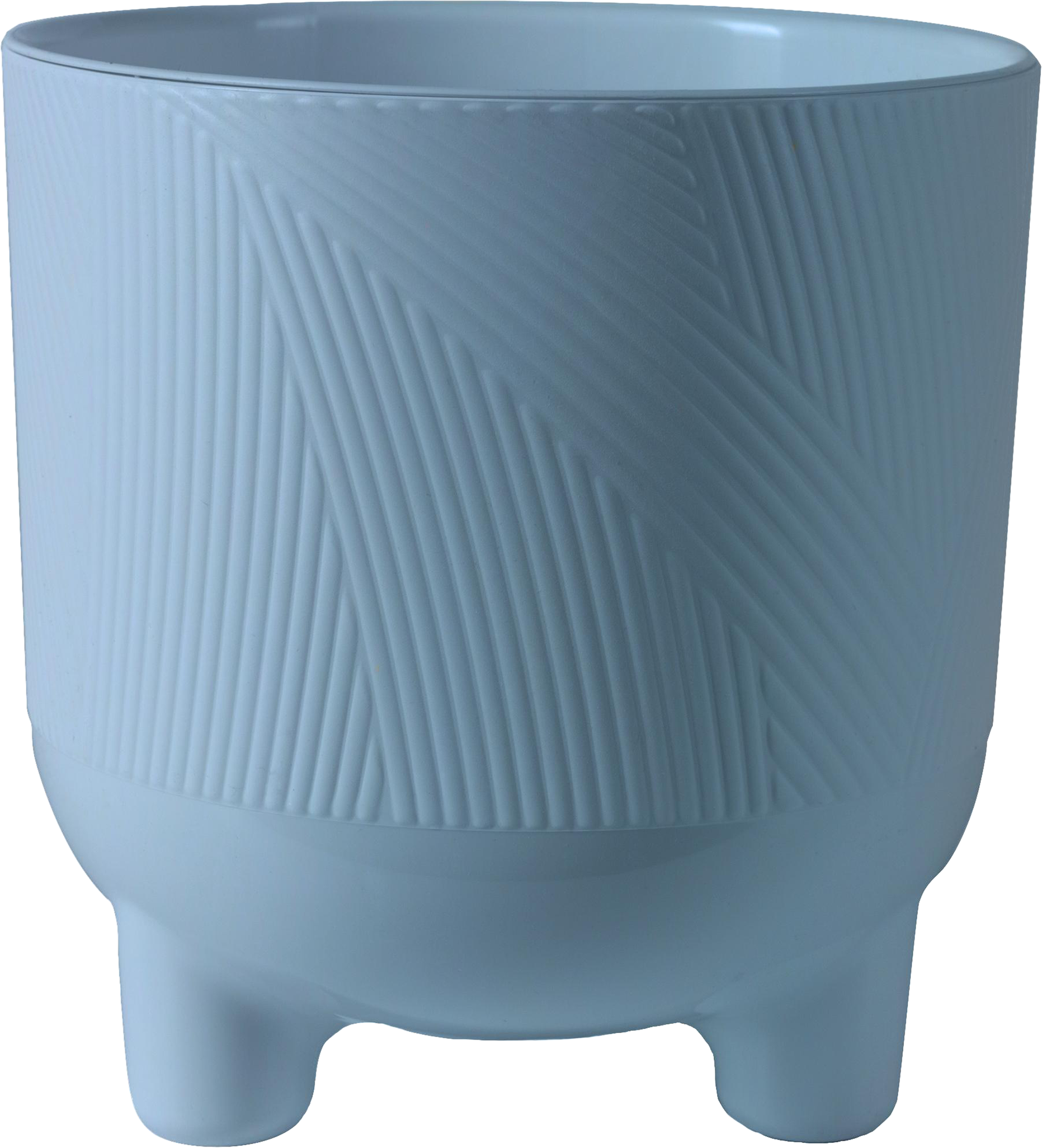 Изображение товара Горшок для цветов ЛИВИНГРИН Фита 4.3л 19см ментол с вкладкой