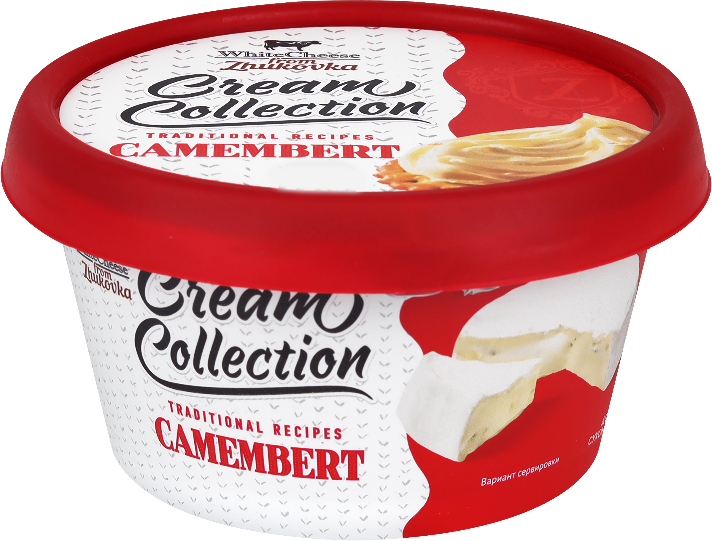 Изображение товара Сыр плавленый ЖУКОВСКОЕ МОЛОКО Камамбер 28% 125г мягкий французский сыр