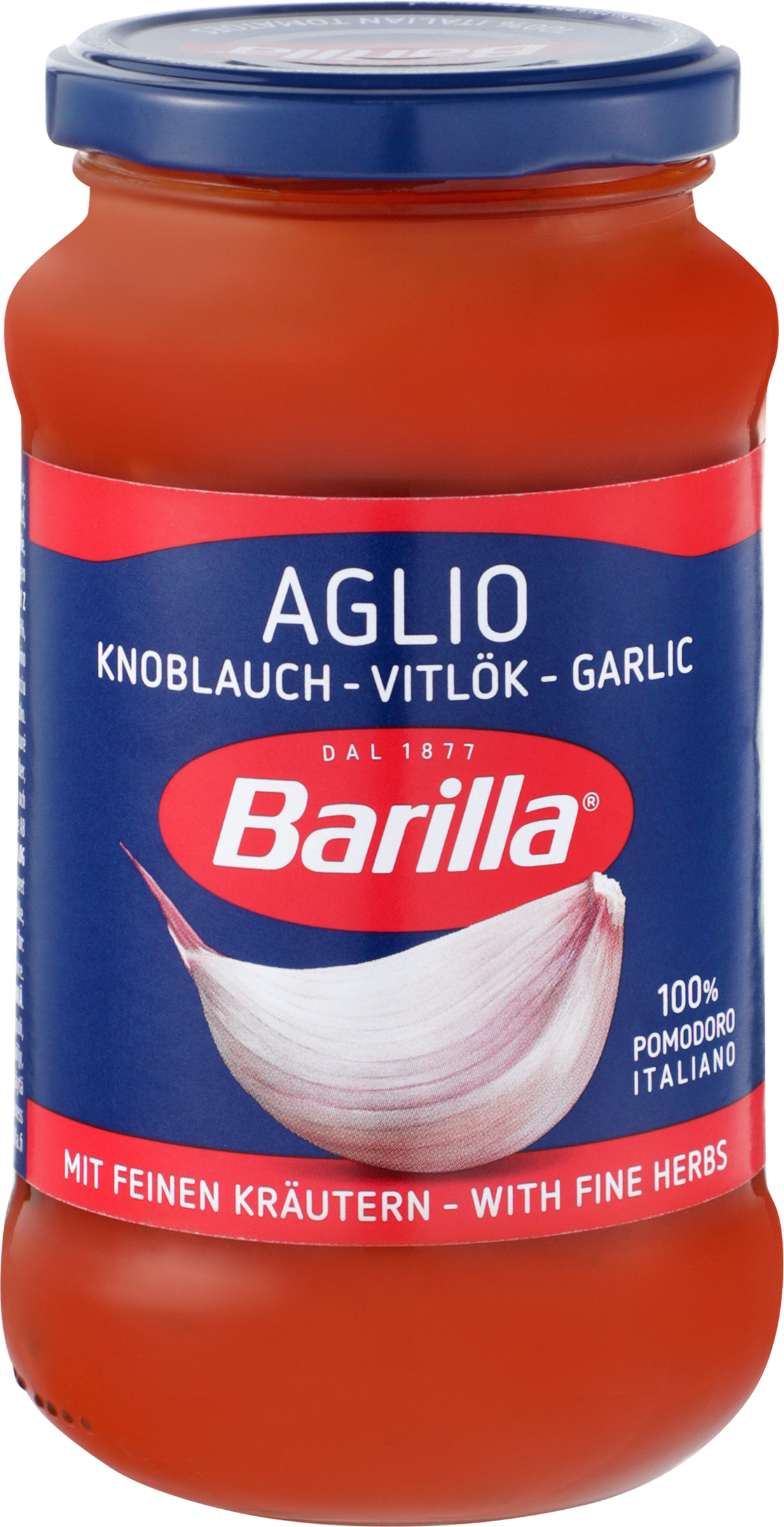 Изображение товара Соус томатный BARILLA С чесноком и травами, 400г