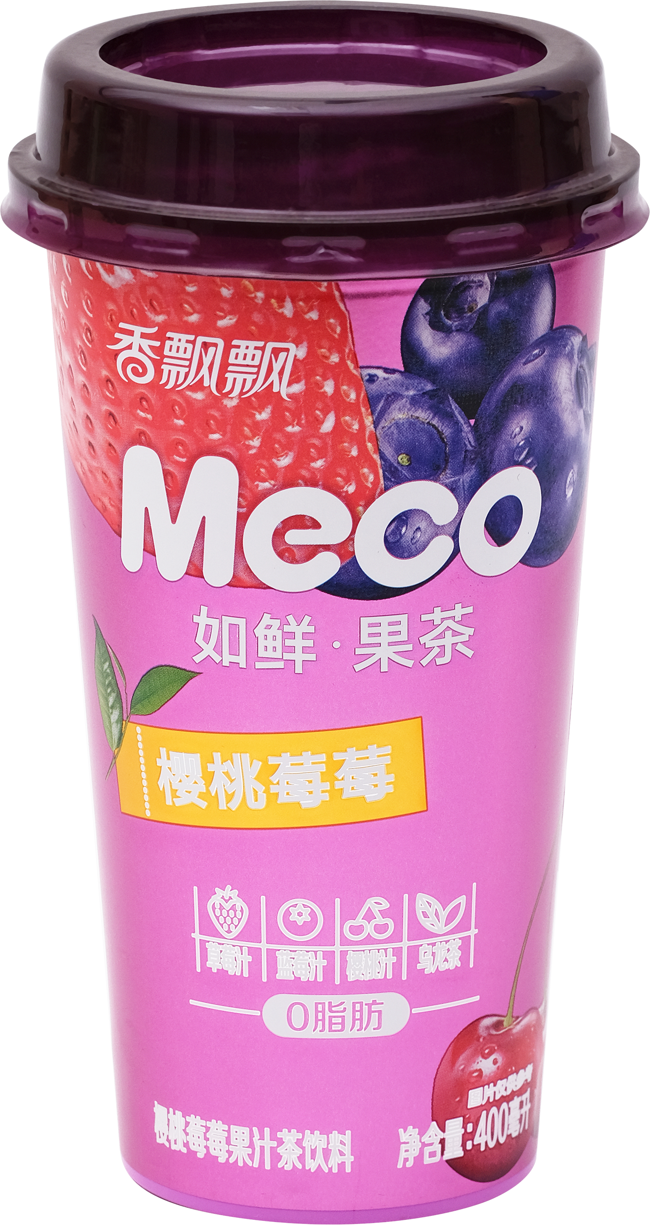 Изображение товара Напиток MECO Фрукт.чай со вкусом вишни, черники и клубники