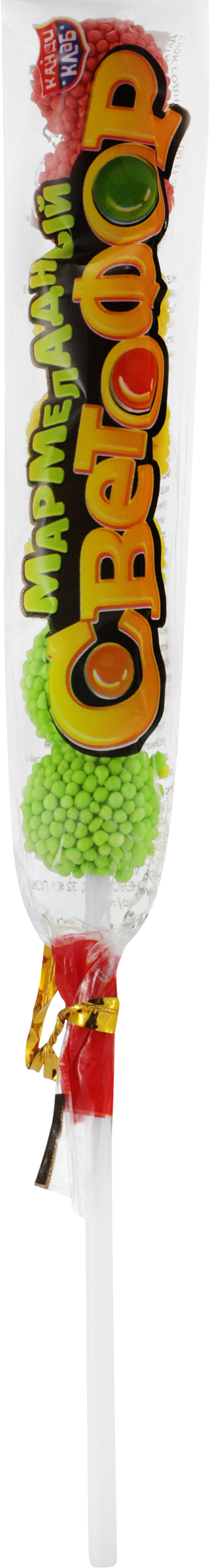 Изображение товара Мармелад жевательный КАНДИ КЛАБ Светофор на палочке, 18г