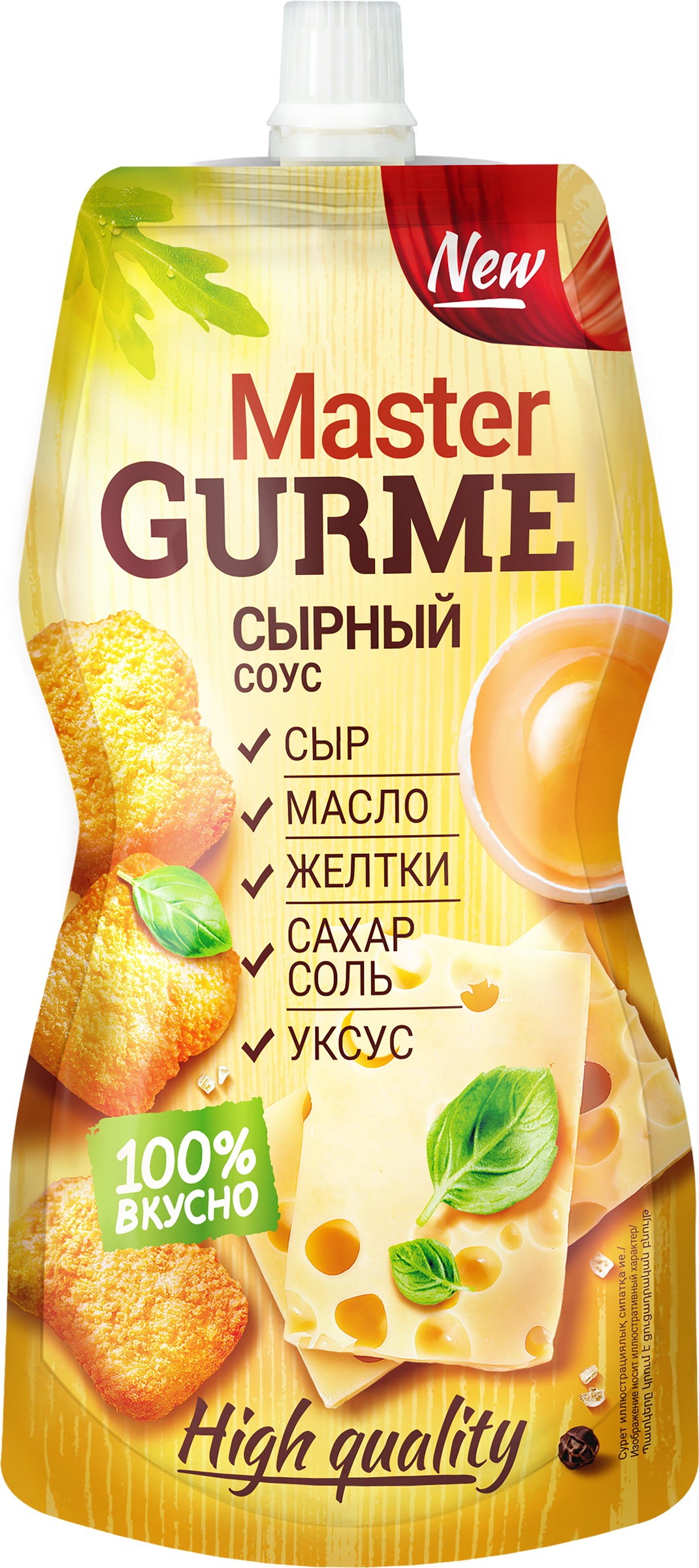 Изображение товара Соус MASTER GURME Сырный 35%