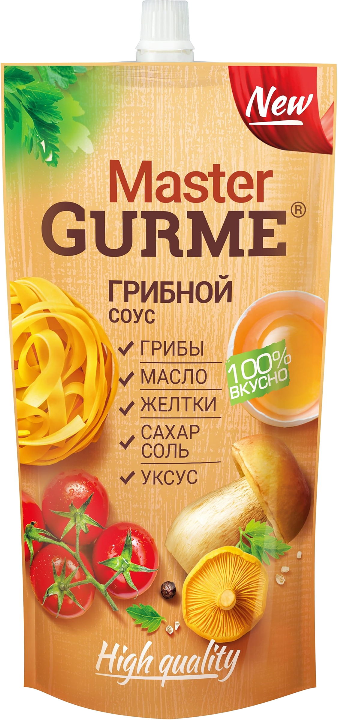 Изображение товара Соус MASTER GURME Грибной 35%