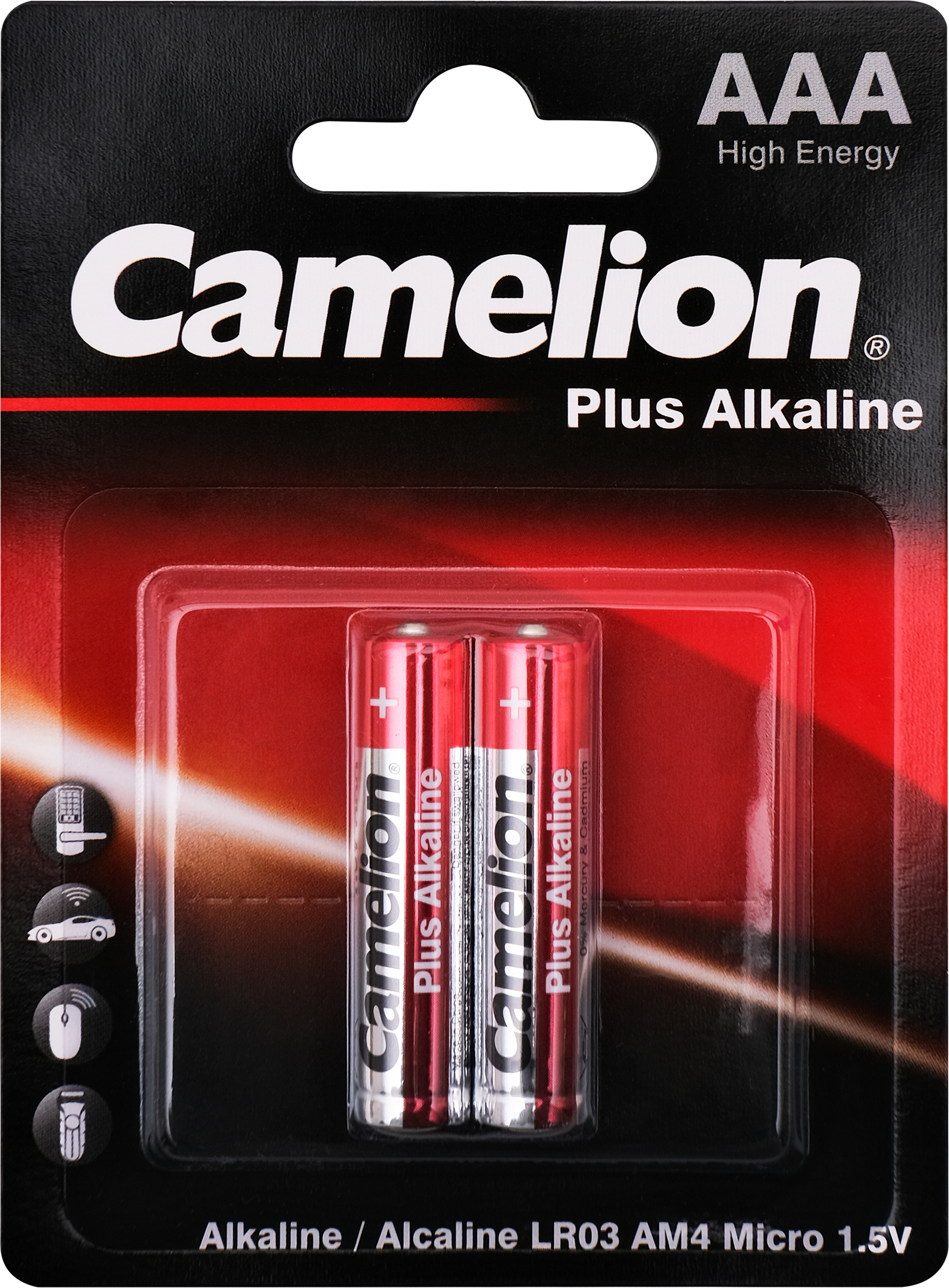 Изображение товара Батарейка CAMELION Plus Alkaline LR03 ААА 1.5В - надежный источник питания
