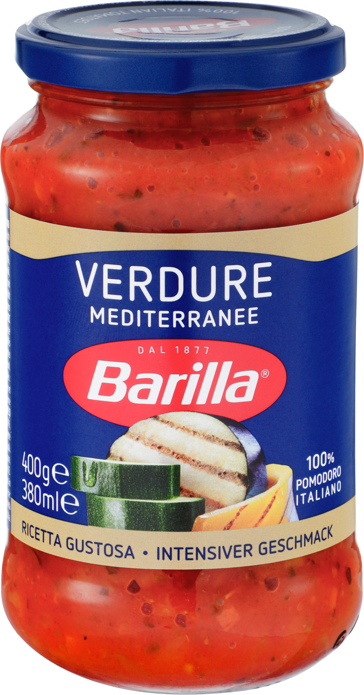 Изображение товара Соус томатный BARILLA Средиземноморские овощи, 400г