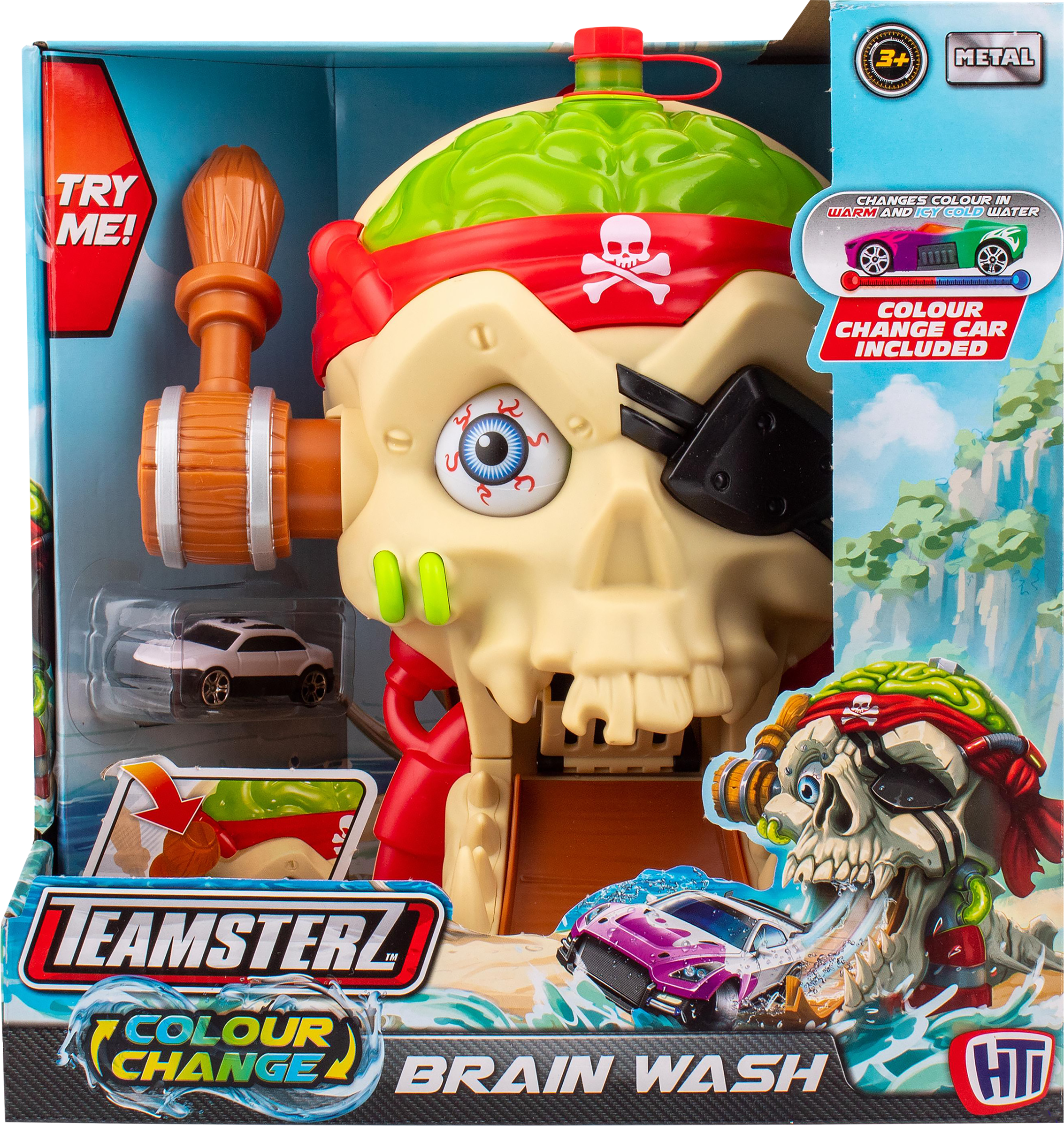 Изображение товара Игровой набор HTI Трек-монстр с меняющей цвет машинкой, арт. 1405021