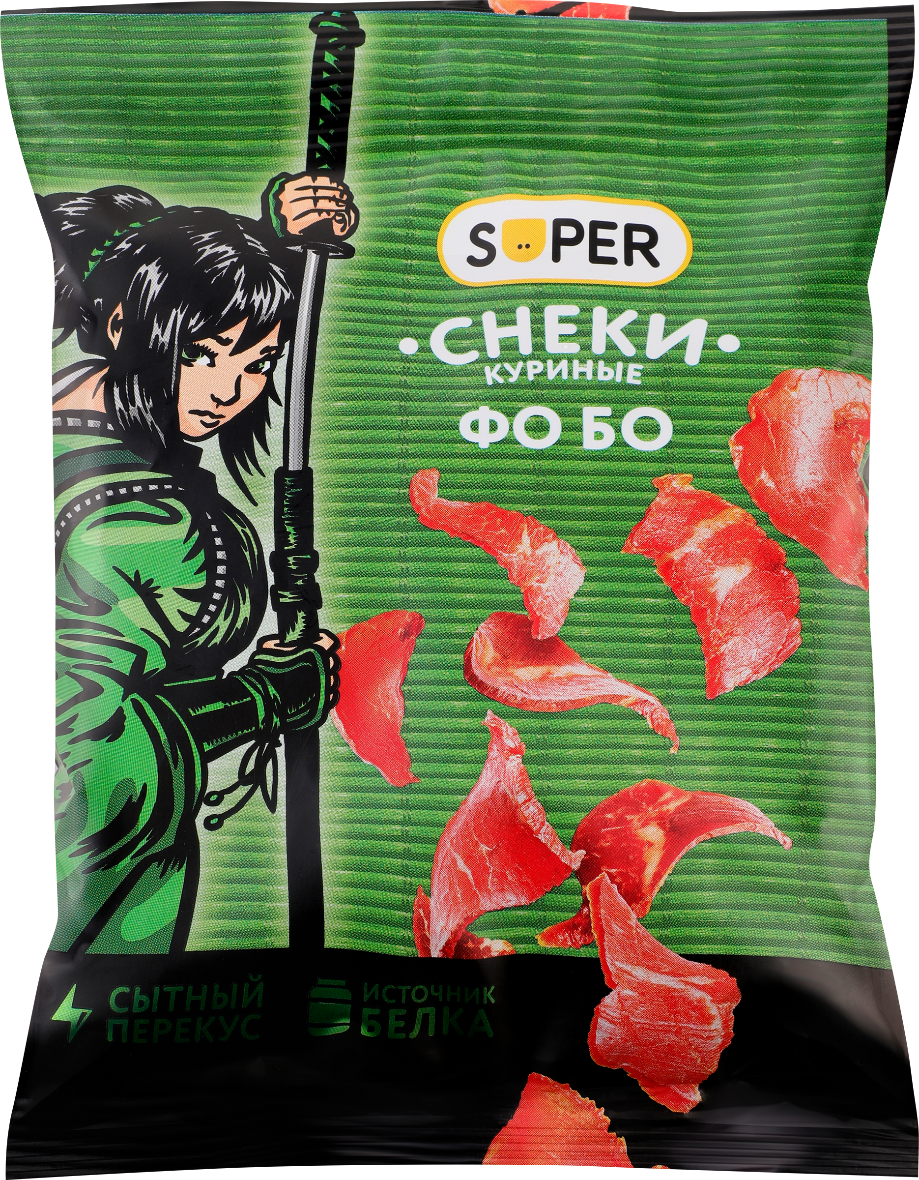 Изображение товара Сырокопченые снеки из курицы Фо Бо 70г высокая питательность и удобство