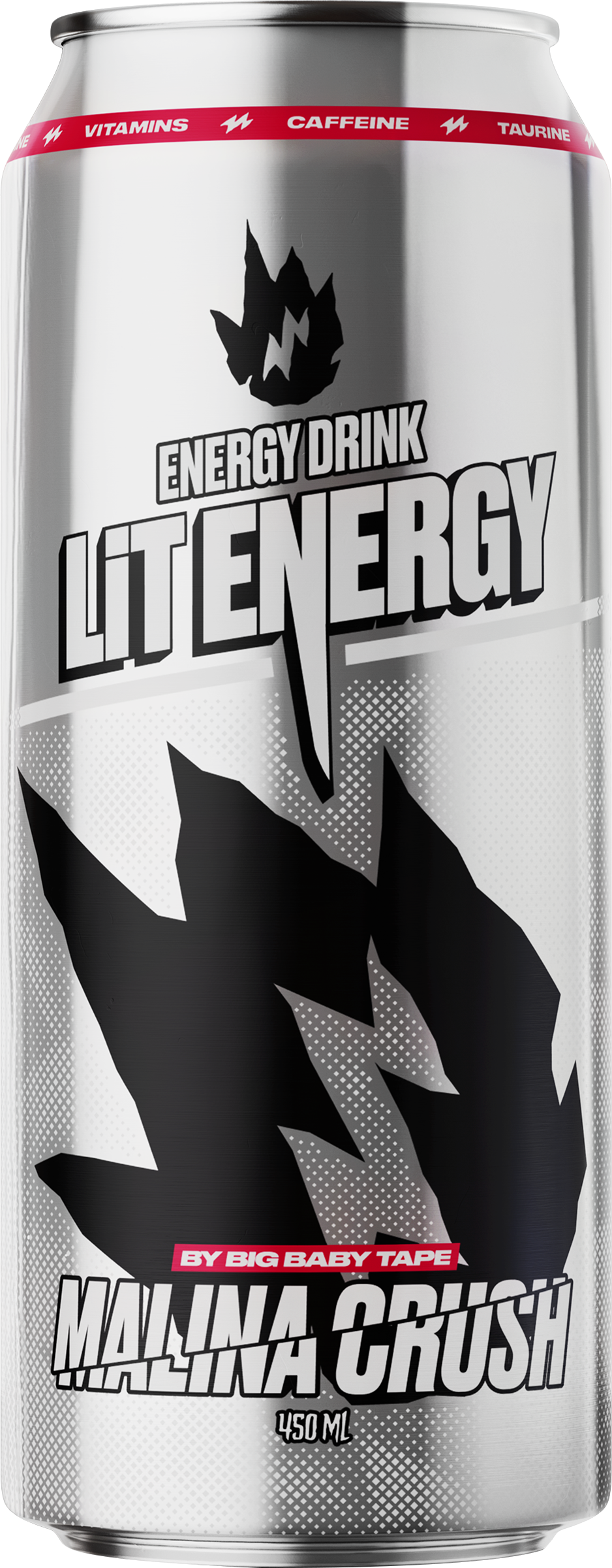 Изображение товара Энергетический напиток LIT ENERGY Raspberry 0.45л - заряд бодрости и энергии