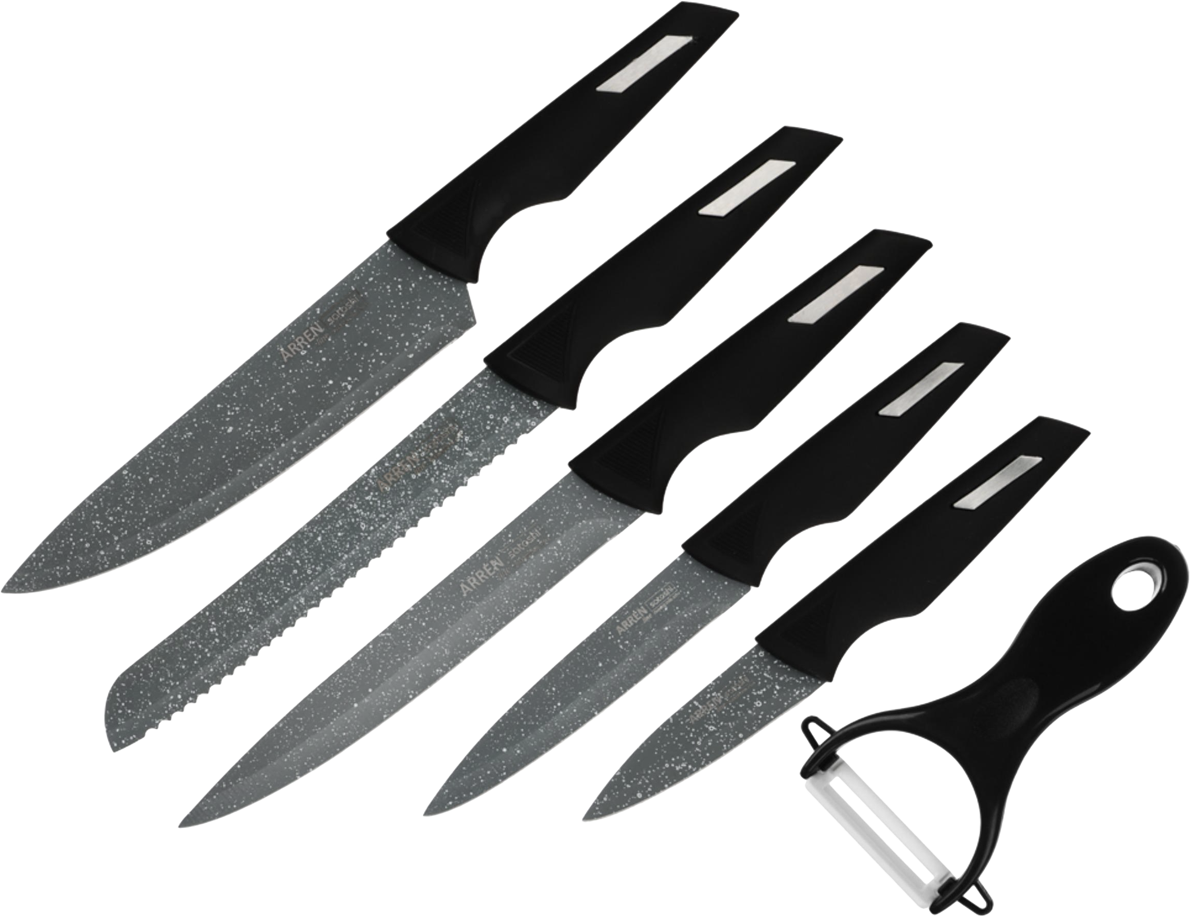 Изображение товара Набор кухонных ножей SATOSHI Аррен 6 предметов в магнитной коробке