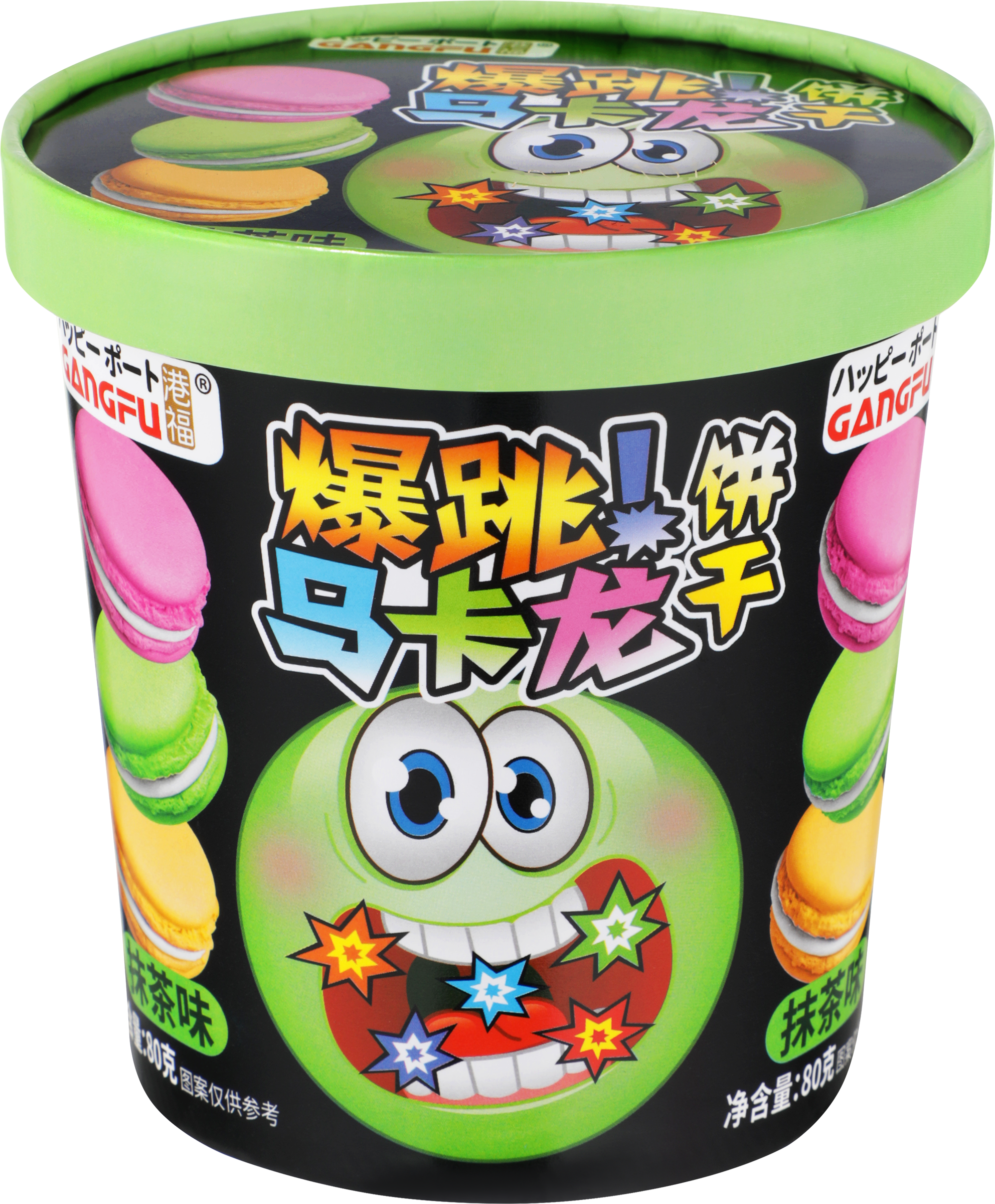 Изображение товара Печенье GANG-FU Macaron матча 80 г