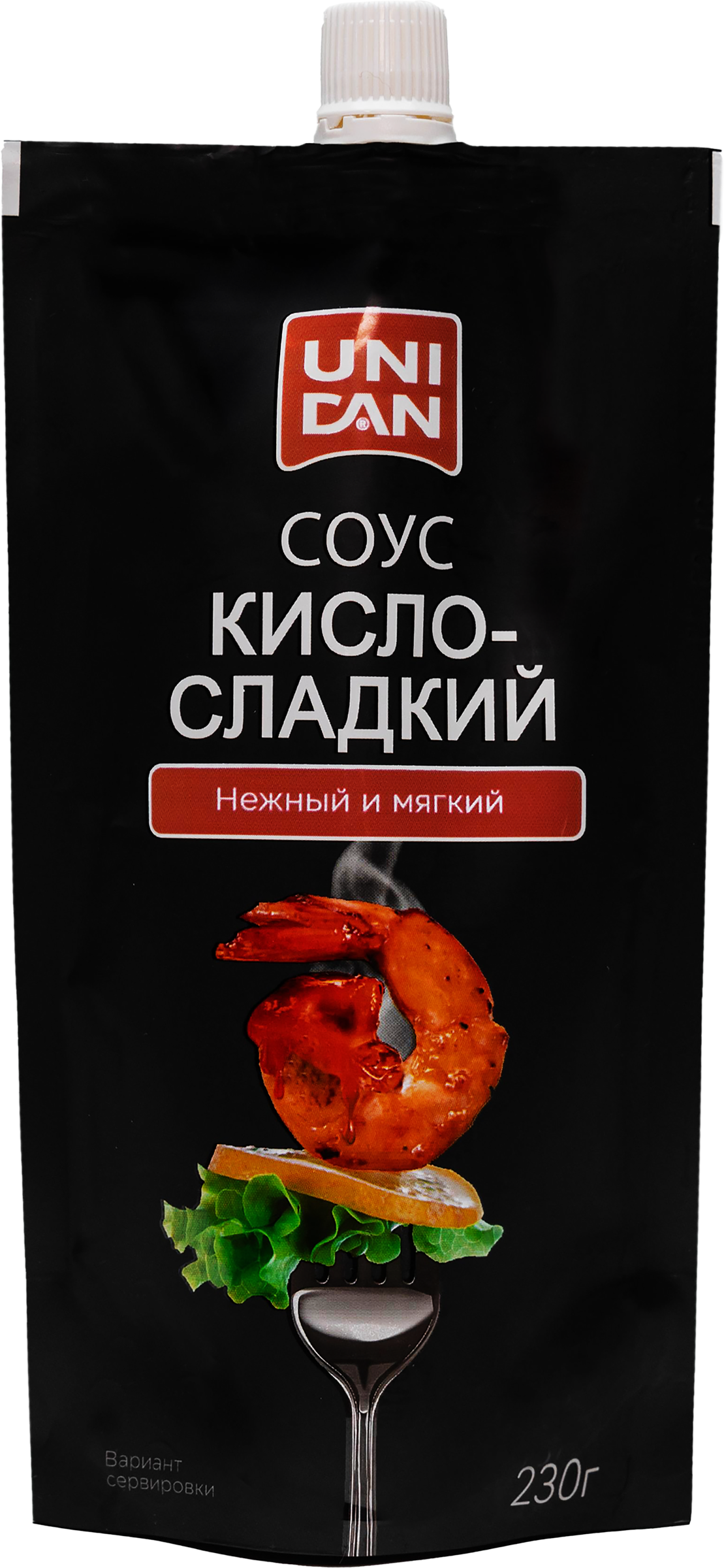 Изображение товара Соус UNI DAN Кисло-сладкий 230г - натуральный фруктовый соус для блюд восточной кухни