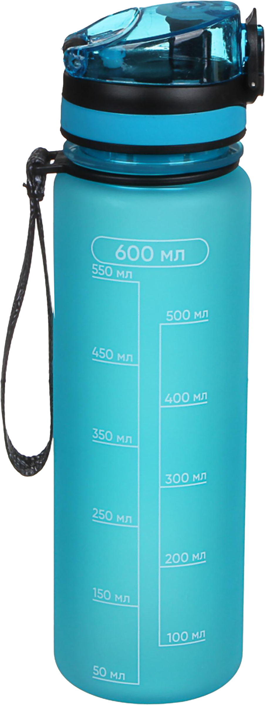 Изображение товара Бутылка спортивная для воды SILAPRO 600мл, с поильником, 4 цвета