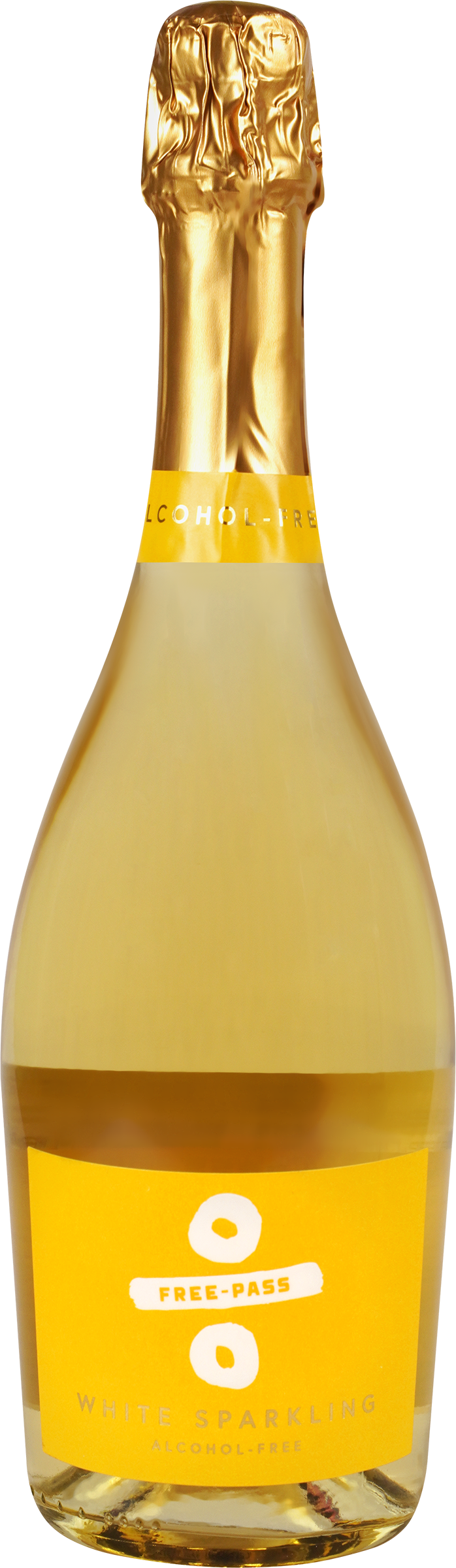 Изображение товара Безалкогольное игристое вино FREE PASS белое сладкое 0.75л