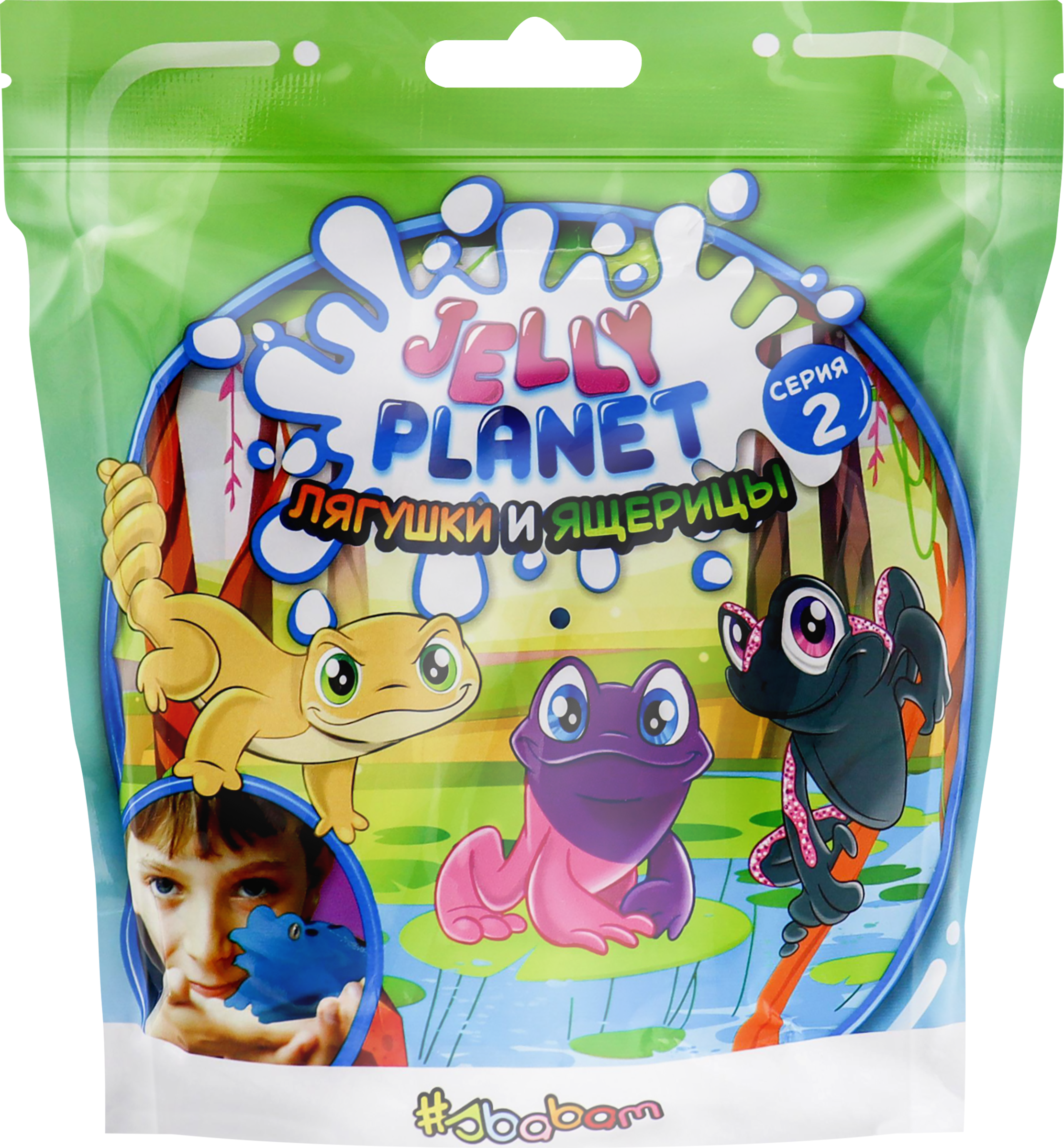 Изображение товара Фигурка-тянучка SBABAM лягушка и ящерицы тропические друзья