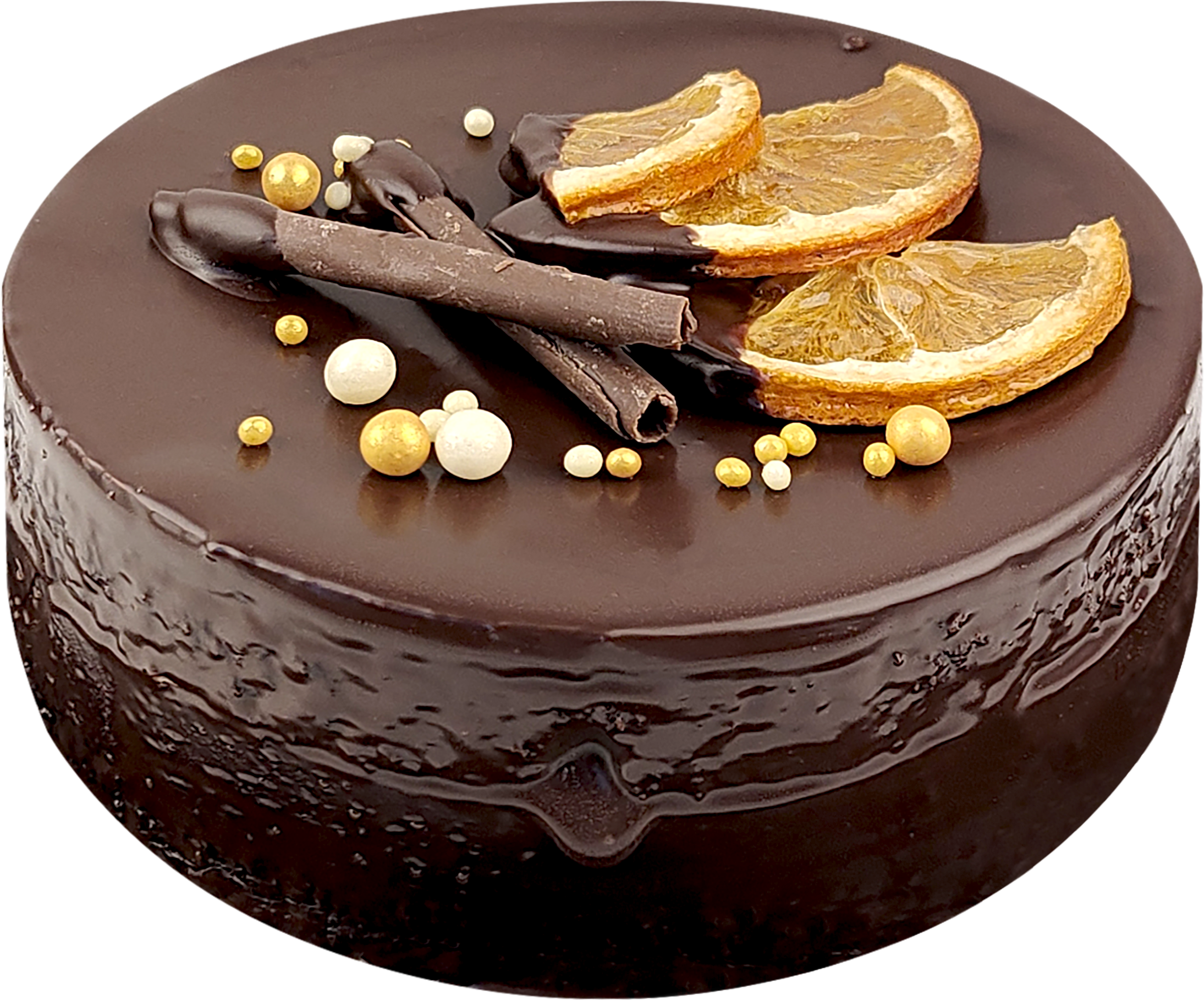 Изображение товара Торт SUPER Апельсин в шоколаде, 560г - отличный десерт