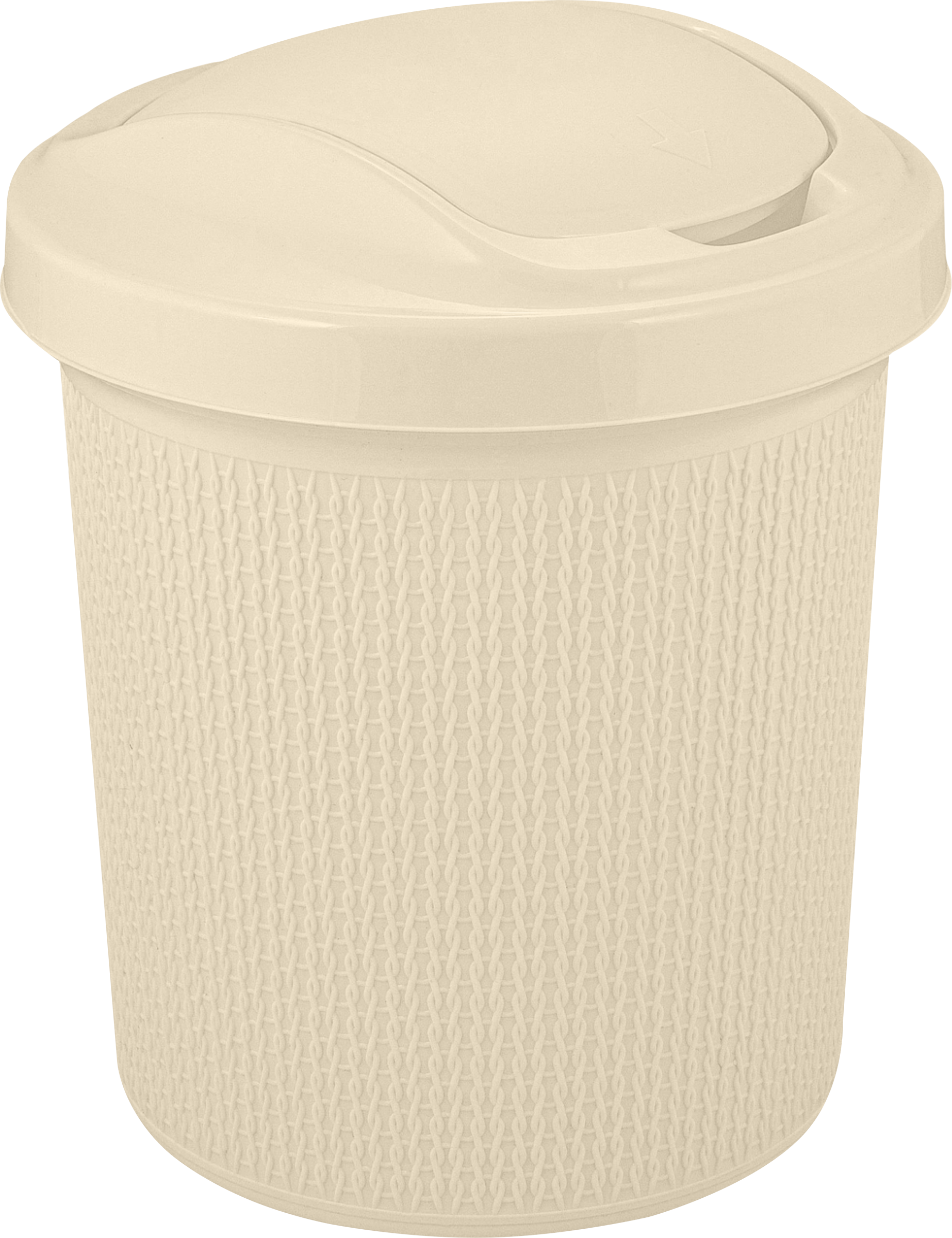 Изображение товара Контейнер для мусора SPIN&CLEAN Ajur 12л из полипропилена Россия