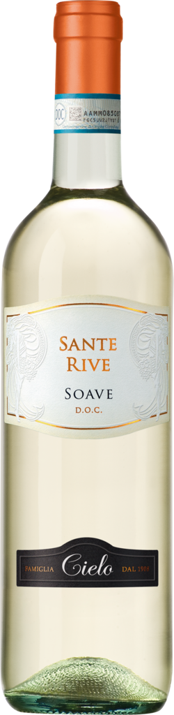 Изображение товара Вино CIELO Sante Rive Соаве белое сухое, 0.75л