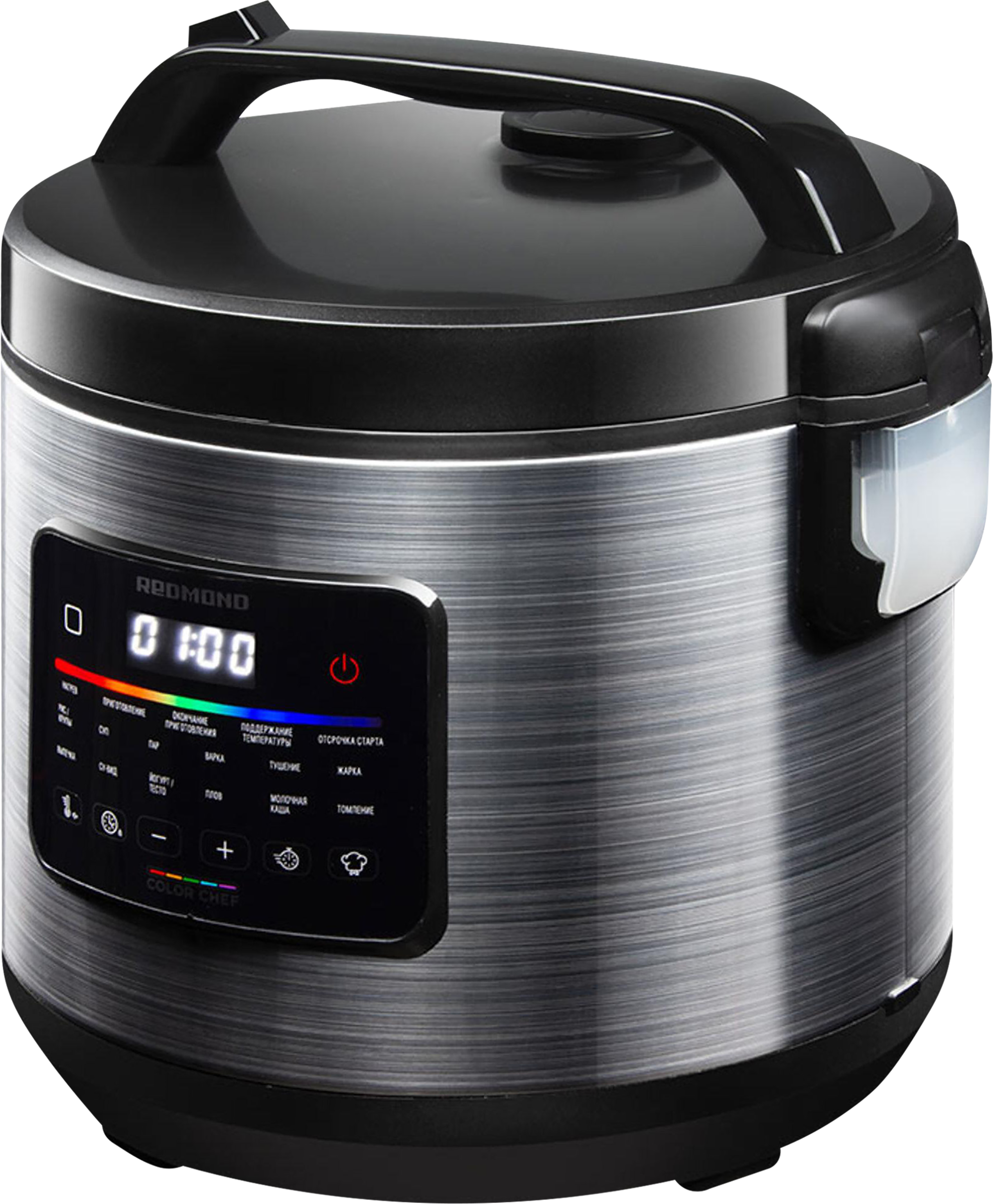 Изображение товара Мультиварка РЕДМОНД черный, 14 программ, 860Вт, MC109