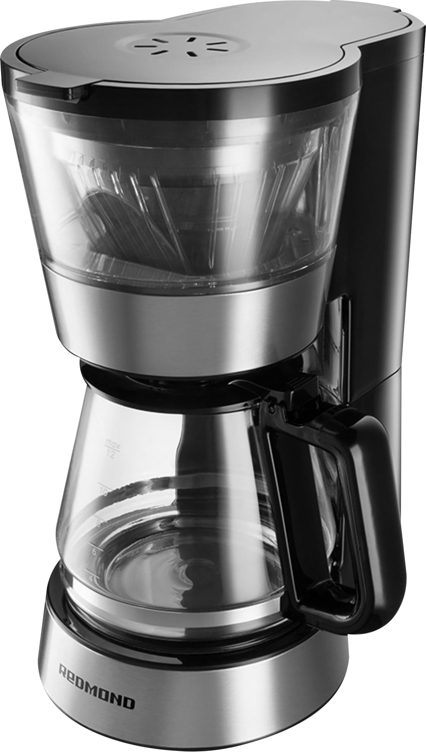 Изображение товара Кофеварка РЕДМОНД черный с автоподогревой, 900Вт, стильный дизайн