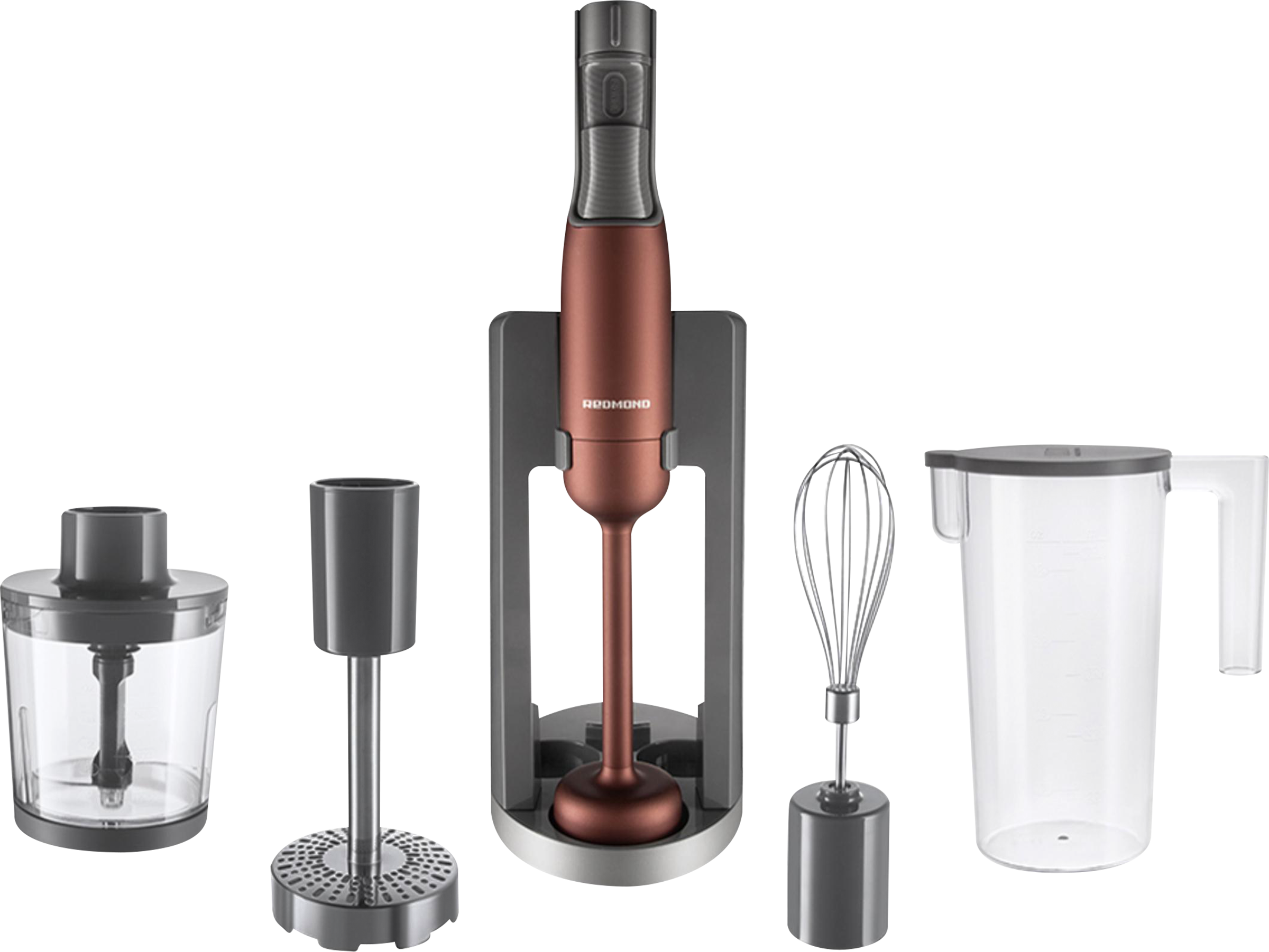 Изображение товара Блендер погружной РЕДМОНД бронзовый BH404 с защитой от перегрева