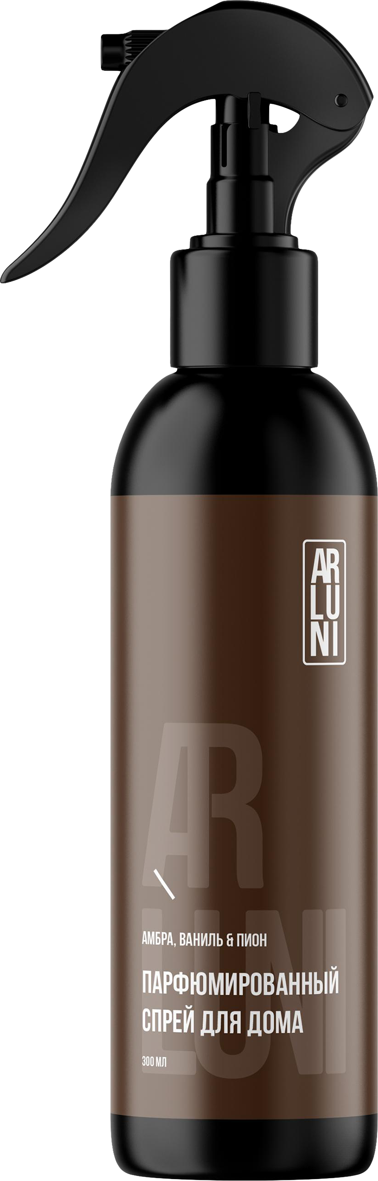 Изображение товара Освежитель воздуха ARLUNI Амбра ваниль пион спрей 300мл для дома и офиса